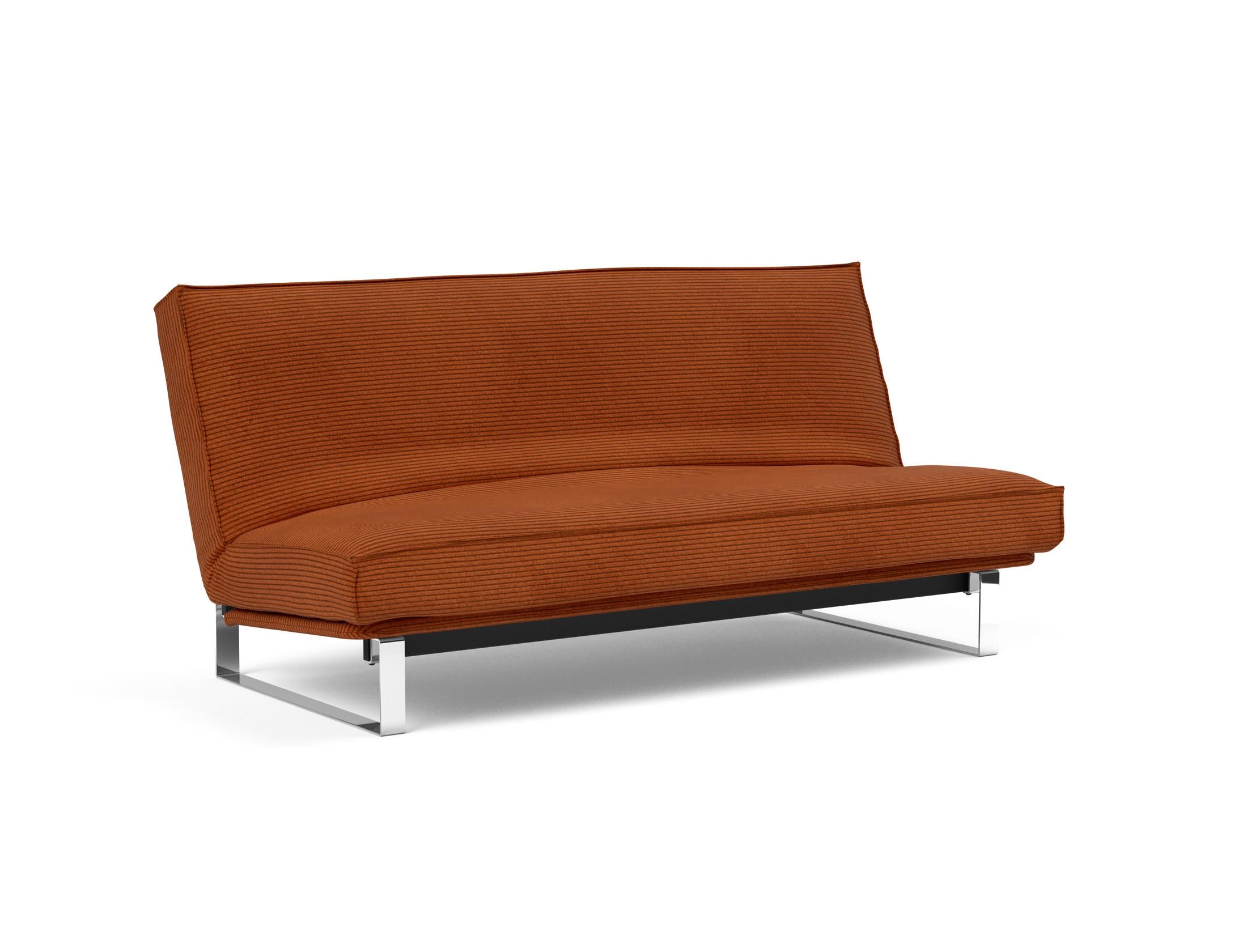 Entdecken Sie das Minimum Bettsofa 140 Sharp Plus Cover von Innovation Living – elegant, funktional und mit hochwertiger Soft Spring Polsterung für erholsame Nächte.