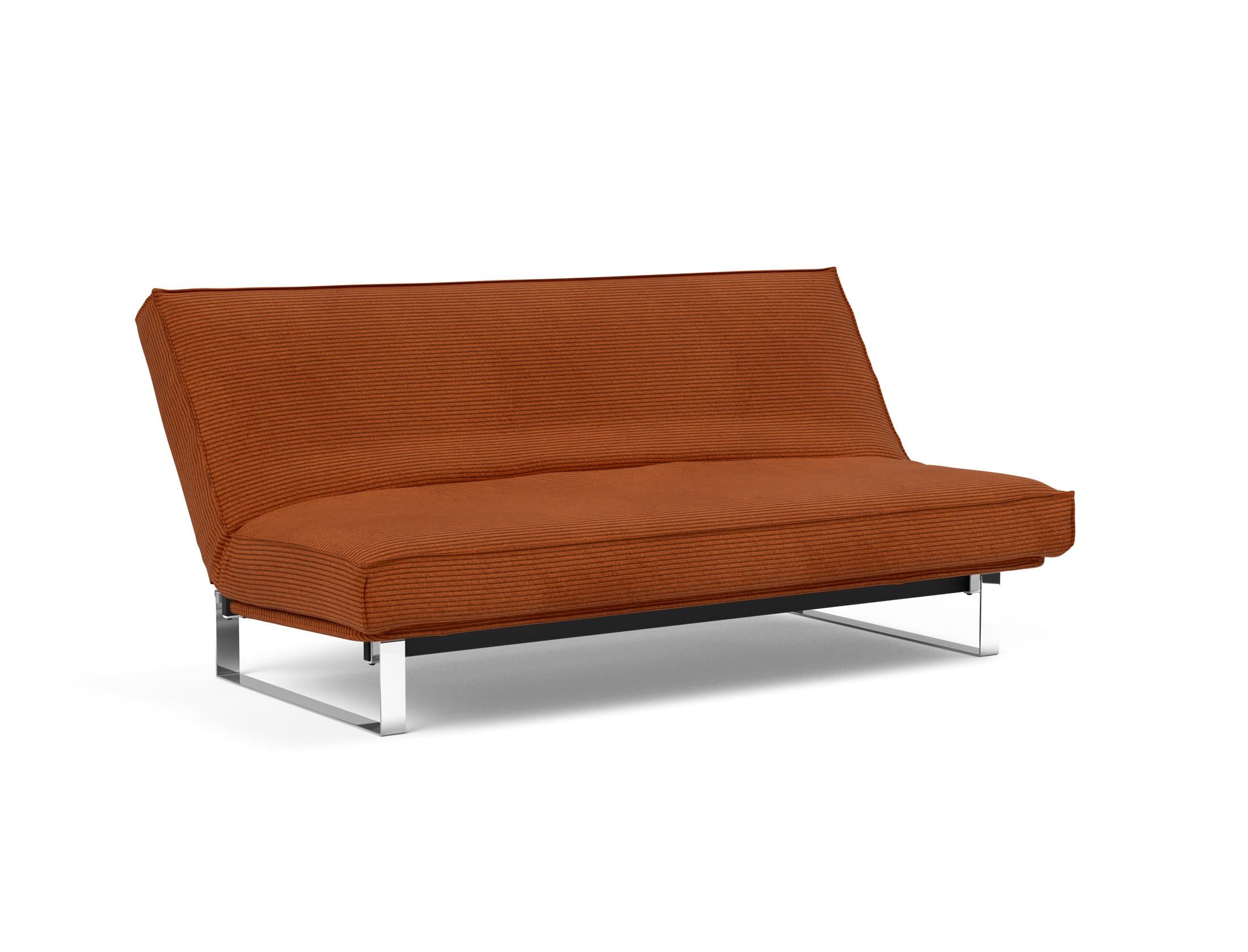 Entdecken Sie das Minimum Bettsofa 140 Sharp Plus Cover von Innovation Living – elegant, funktional und mit hochwertiger Soft Spring Polsterung für erholsame Nächte.