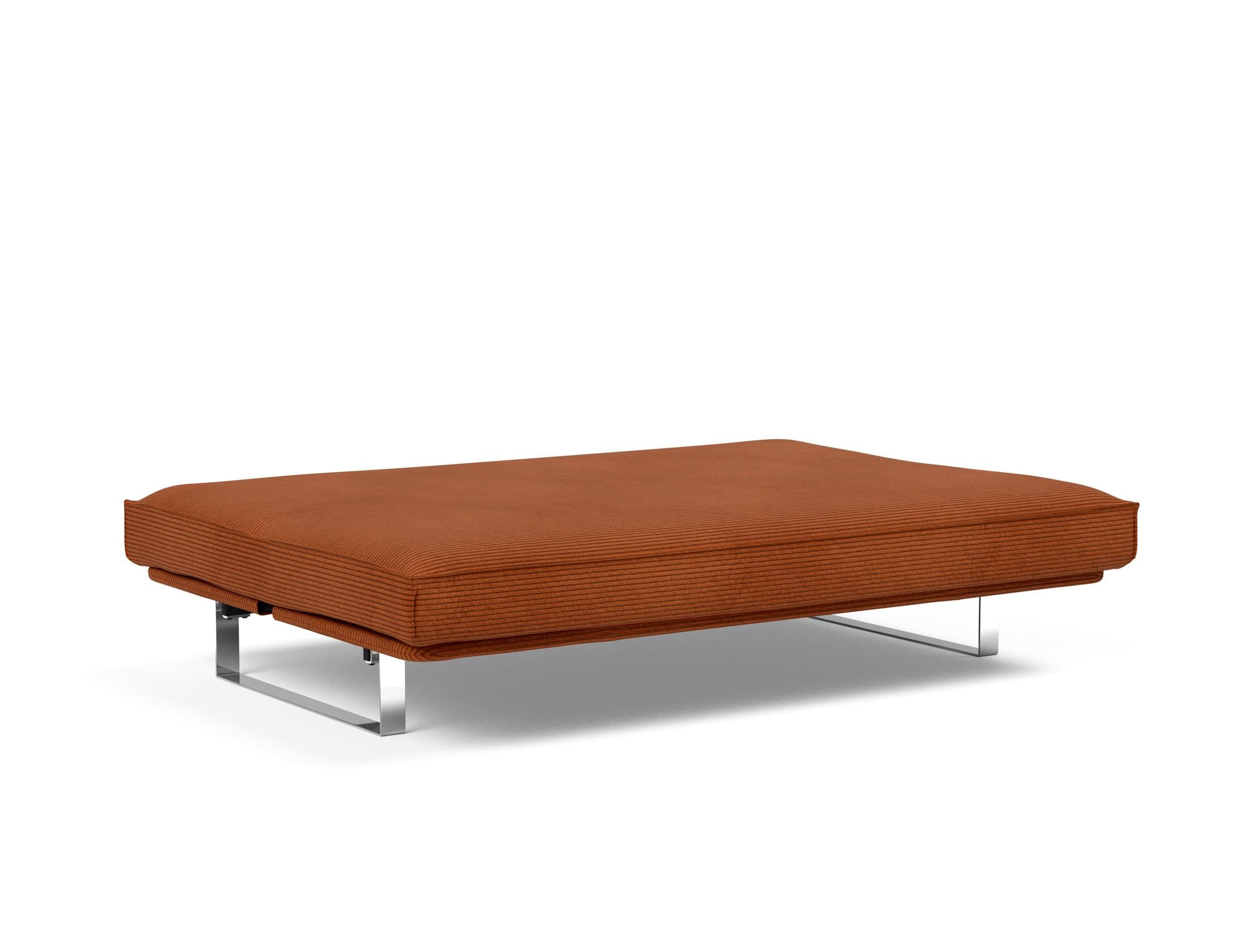 Entdecken Sie das Minimum Bettsofa 140 Sharp Plus Cover von Innovation Living – elegant, funktional und mit hochwertiger Soft Spring Polsterung für erholsame Nächte.