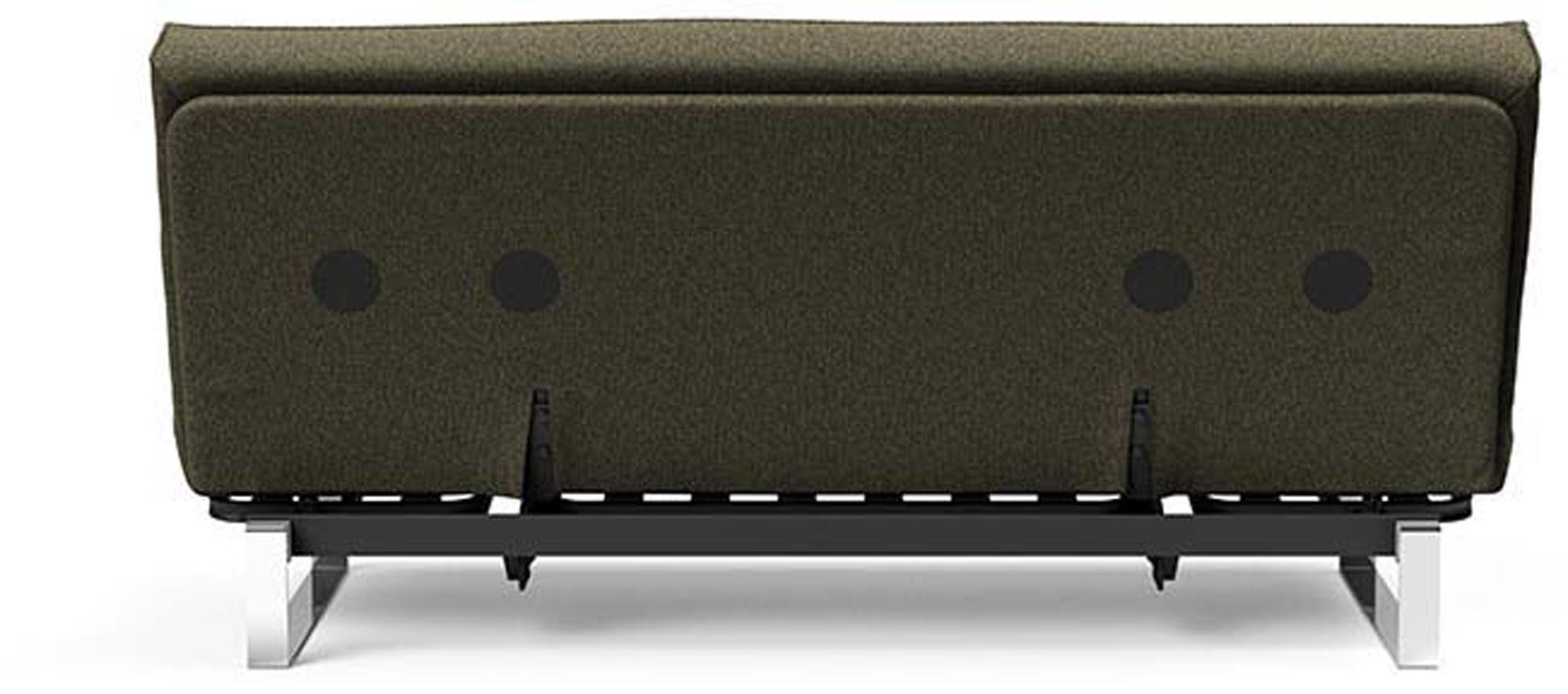 Erleben Sie das Minimum Bettsofa 140 Sharp Plus Cover von Innovation Living – stilvolles Design trifft auf vielseitige Funktionalität für Ihr Zuhause.