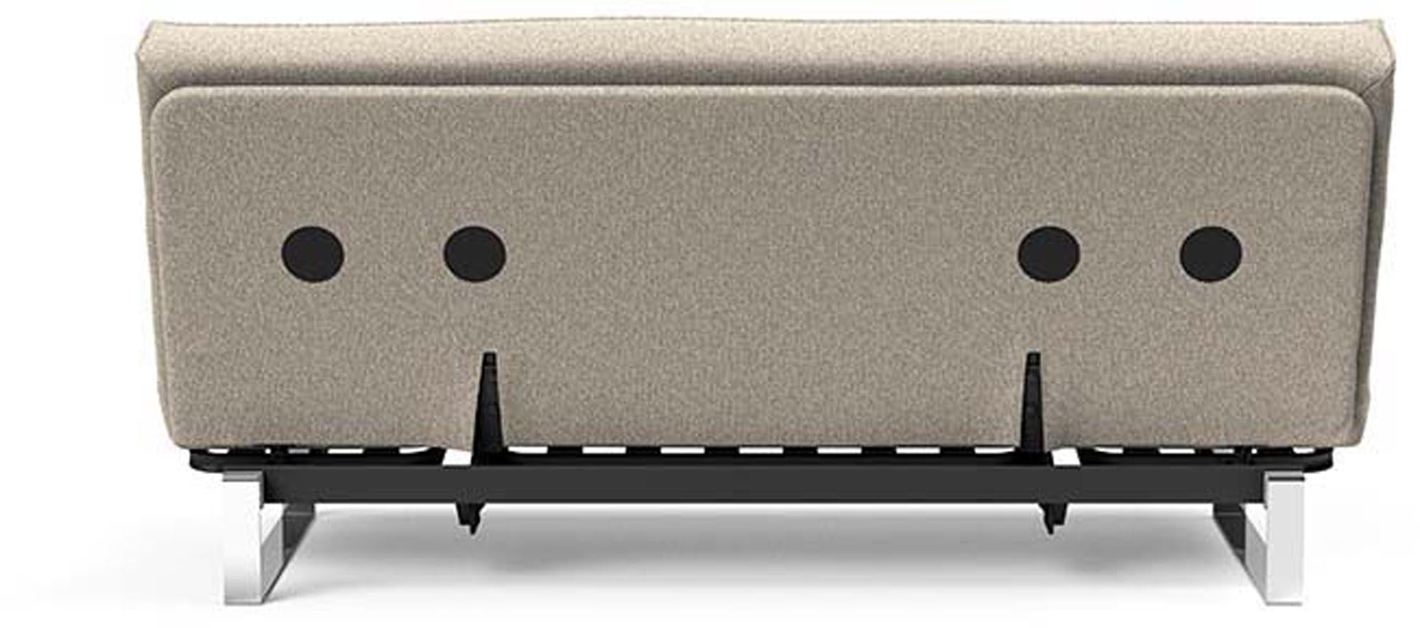 Erleben Sie das Minimum Bettsofa 140 Sharp Plus Cover von Innovation Living – stilvolles Design trifft auf vielseitige Funktionalität für Ihr Zuhause.