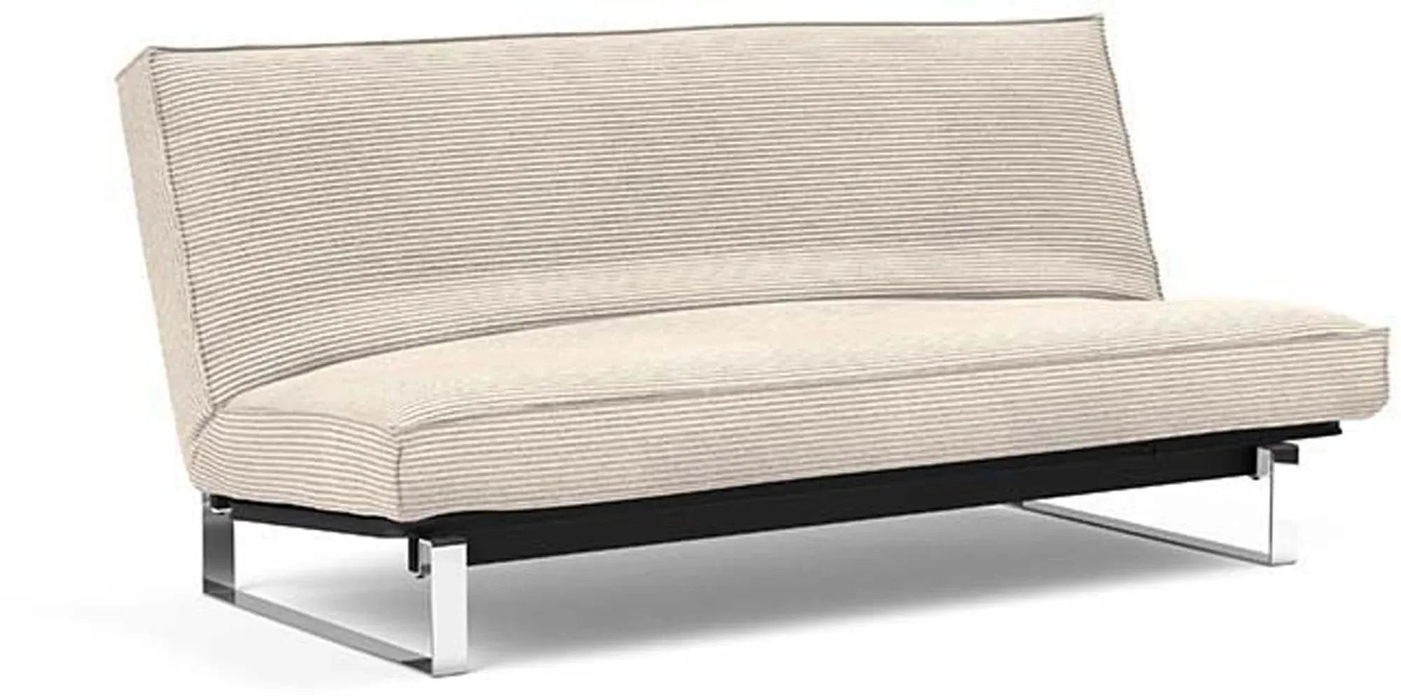 Entdecken Sie das Minimum Bettsofa 140 Sharp Plus Cover von Innovation Living – stilvoll, platzsparend und ideal für vielseitige Wohnkonzepte.