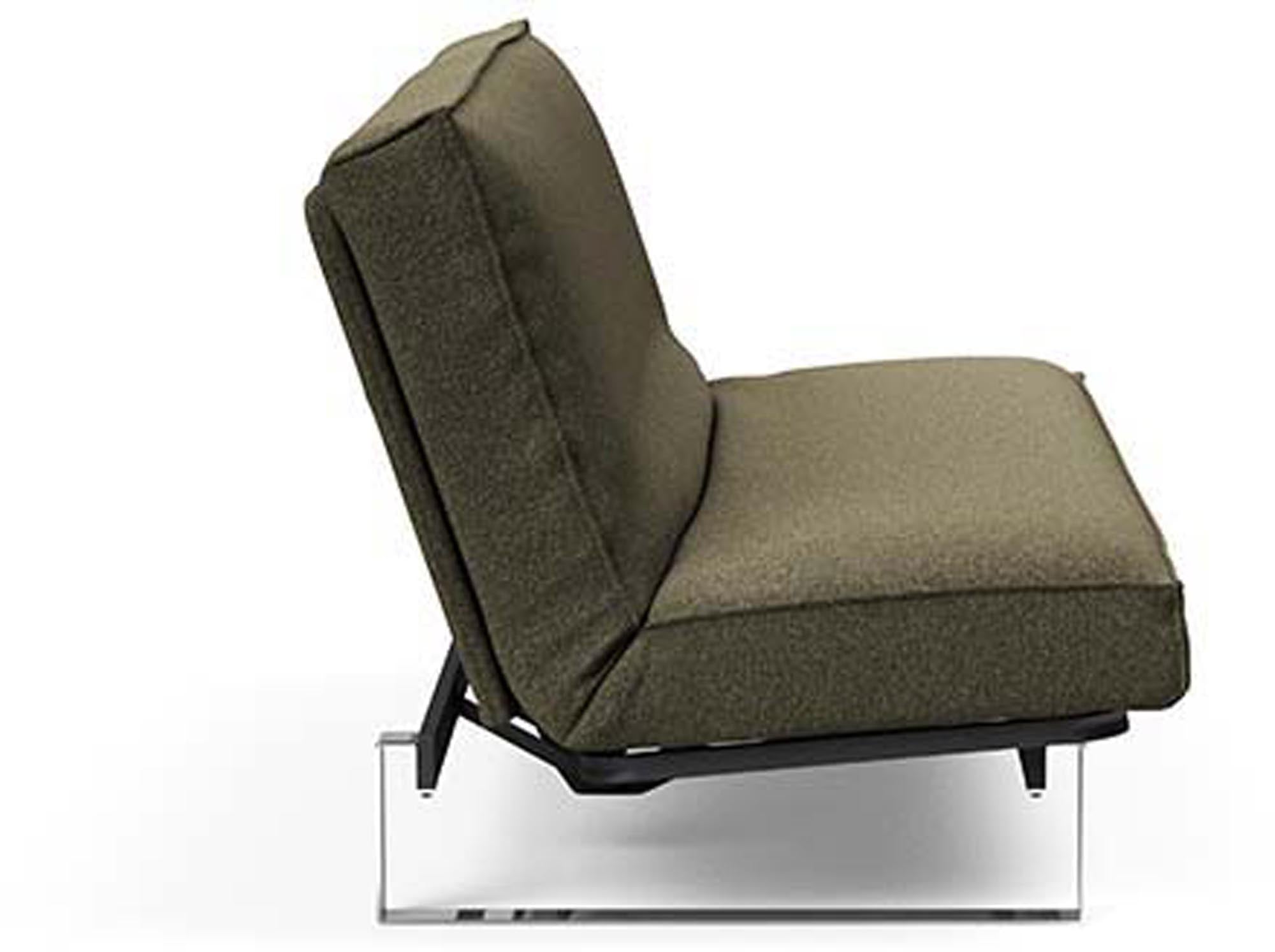 Erleben Sie das Minimum Bettsofa 140 Sharp Plus Cover Latex von Innovation Living – modern, funktional und perfekt für kleine Räume.