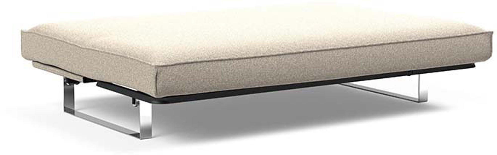 Erleben Sie das Minimum Bettsofa 140 Sharp Plus Cover Latex von Innovation Living – modern, funktional und perfekt für kleine Räume.
