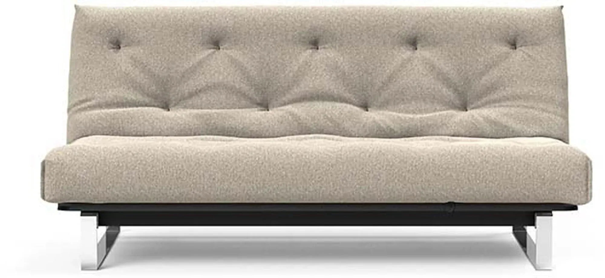 Entdecken Sie das Minimum Bettsofa 140 Nordic von Innovation Living: stilvolles skandinavisches Design, vielseitig, bequem und perfekt für kompakte Räume.