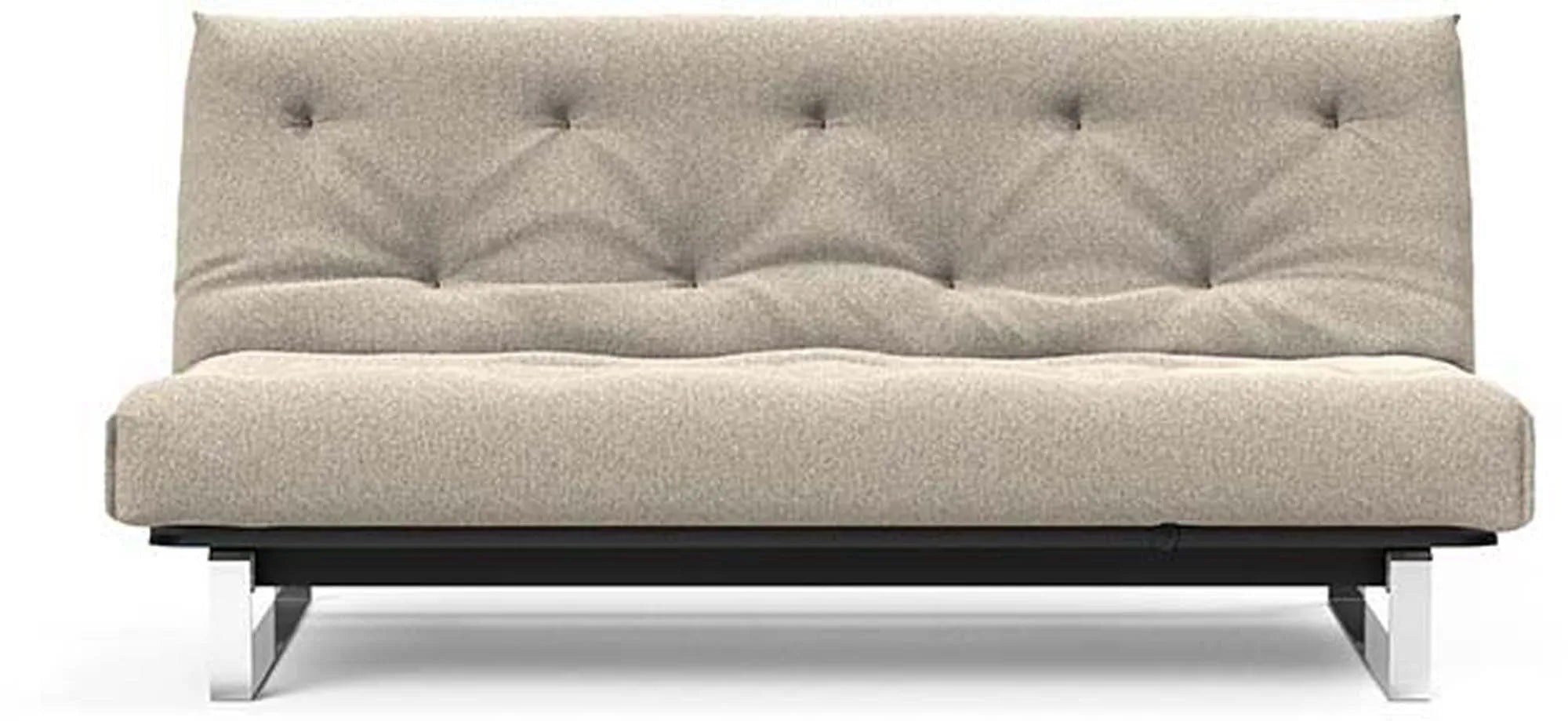 Erleben Sie das Minimum Bettsofa 140 Nordic von Innovation Living: modernes skandinavisches Design, multifunktional, komfortabel und ideal für kleine Wohnungen.