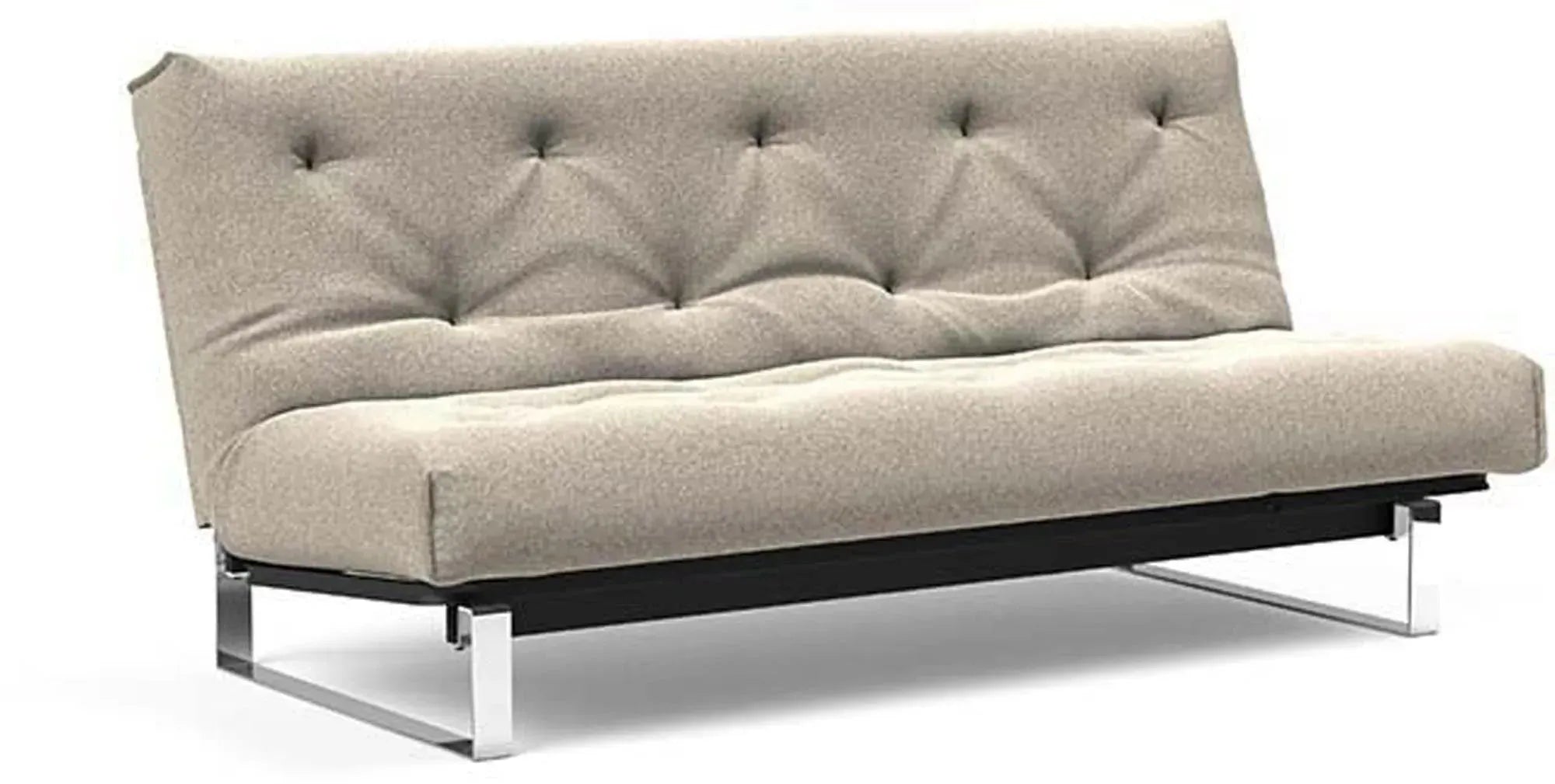 Entdecken Sie das Minimum Bettsofa 140 Nordic von Innovation Living: stilvolles skandinavisches Design, perfekt für platzsparende Lösungen und vielseitige Einsätze.