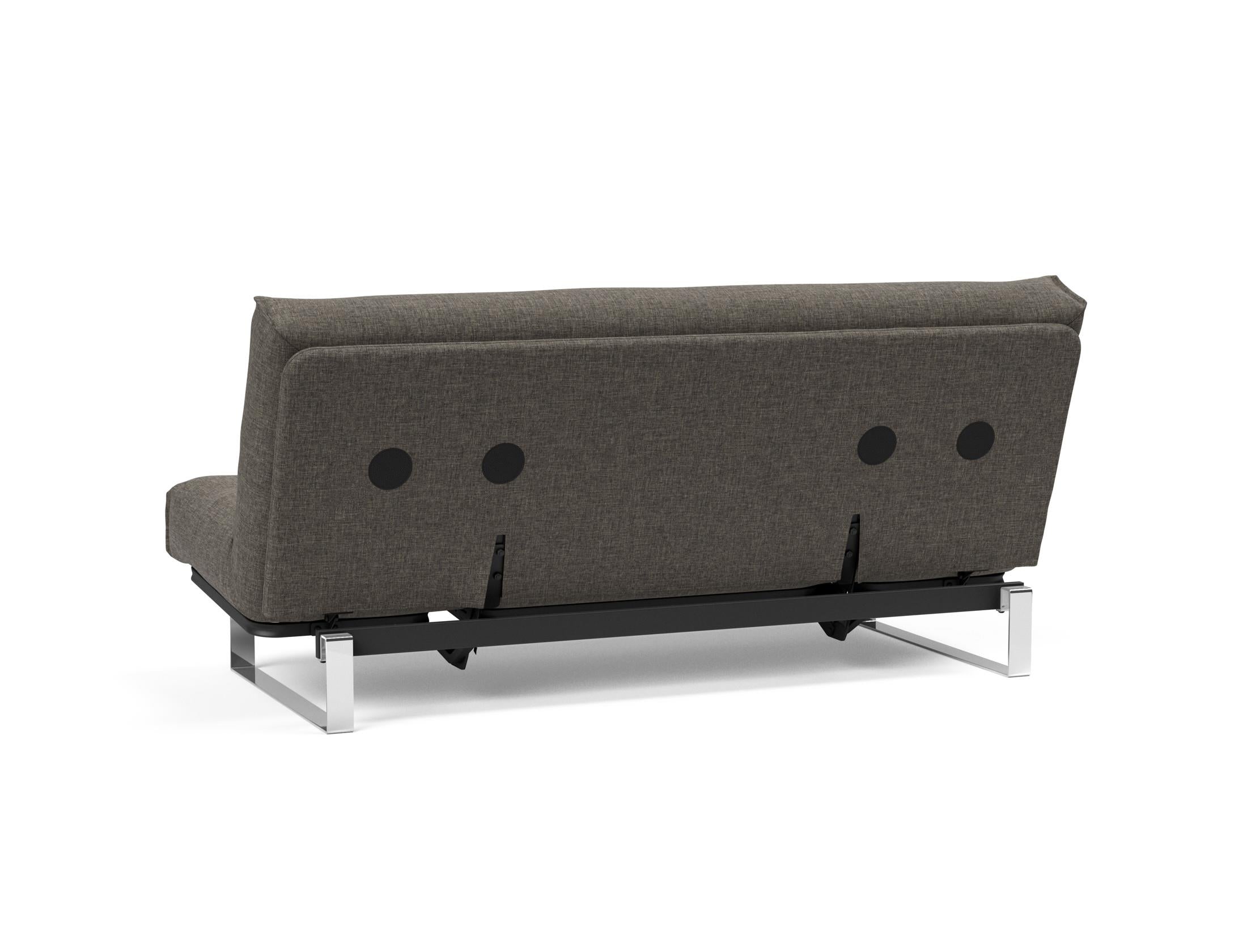 Erleben Sie das Minimum Bettsofa 140 Nordic Soft Spring von Innovation Living – eine perfekte Kombination aus modernem skandinavischen Stil und optimalem Schlafkomfort.