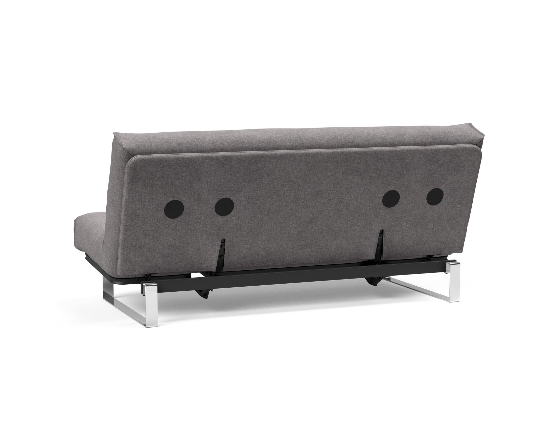 Erleben Sie das Minimum Bettsofa 140 Nordic Soft Spring von Innovation Living – eine perfekte Kombination aus modernem Stil und optimalem Schlafkomfort.