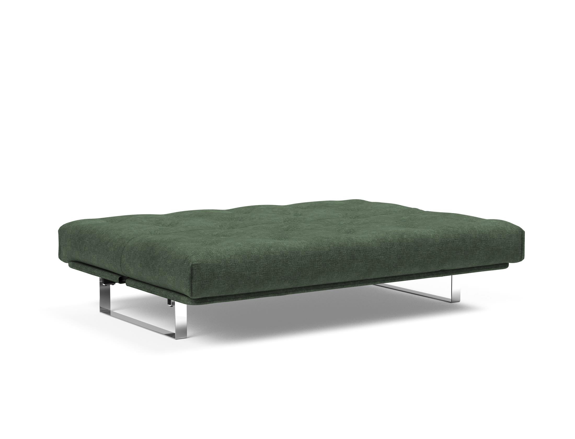 Entdecken Sie das Minimum Bettsofa 140 Nordic von Innovation Living: stilvolles Design, komfortable Soft Spring Matratze, perfekt für kompakte Wohnräume.