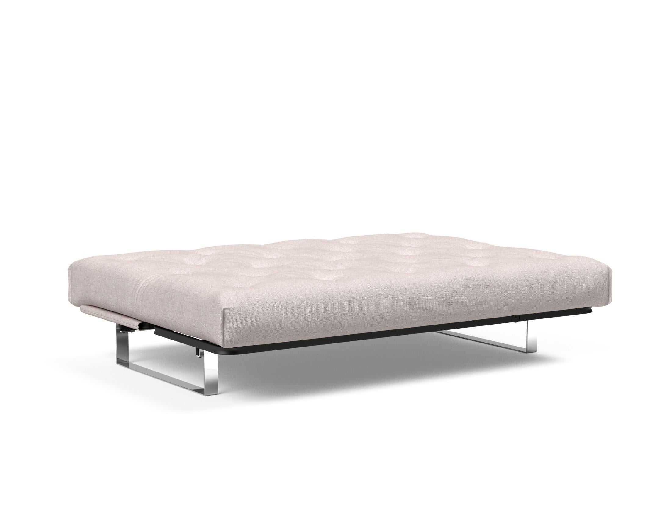 Erleben Sie das Minimum Bettsofa 140 Nordic Soft Spring von Innovation Living – eine perfekte Kombination aus modernem Stil und optimalem Schlafkomfort.