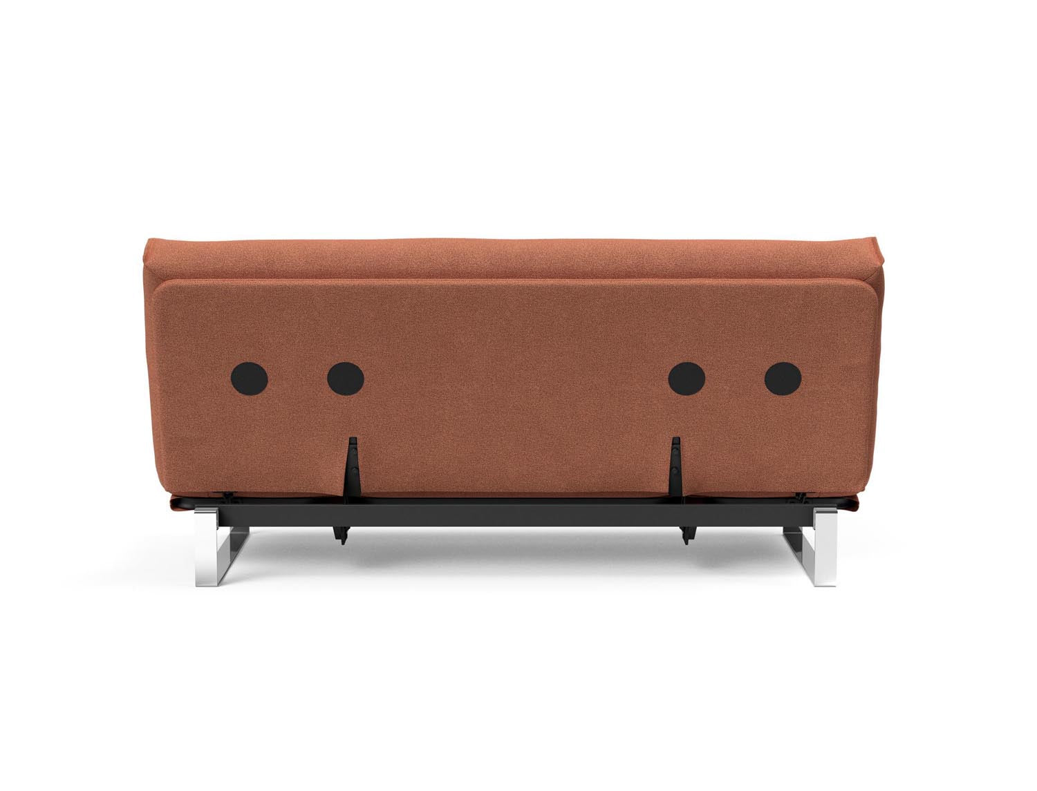 Entdecken Sie das Minimum Bettsofa 140 Nordic von Innovation Living: stilvolles Design, komfortable Soft Spring Matratze, perfekt für kompakte Wohnräume.
