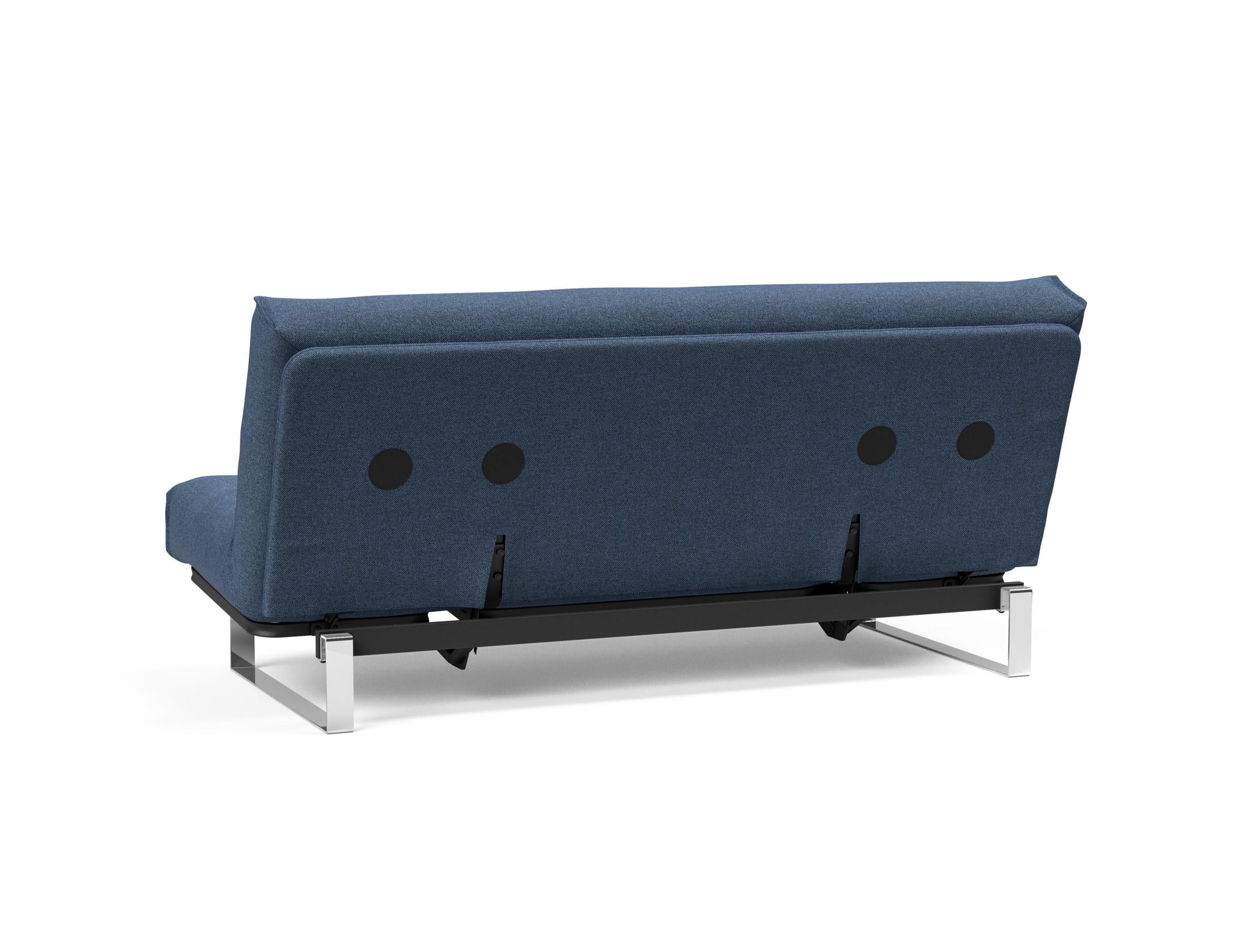 Entdecken Sie das Minimum Bettsofa 140 Nordic Soft Spring von Innovation Living – stilvolles Design trifft auf höchsten Schlafkomfort für Ihr Zuhause.