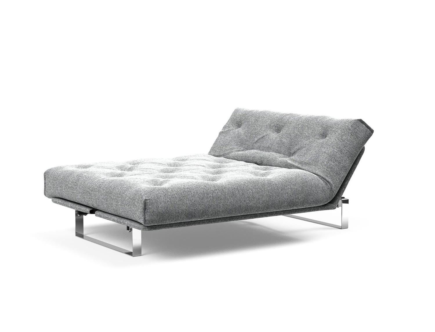 Entdecken Sie das Minimum Bettsofa 140 Nordic von Innovation Living: stilvolles Design, komfortable Soft Spring Matratze, perfekt für kompakte Wohnräume.