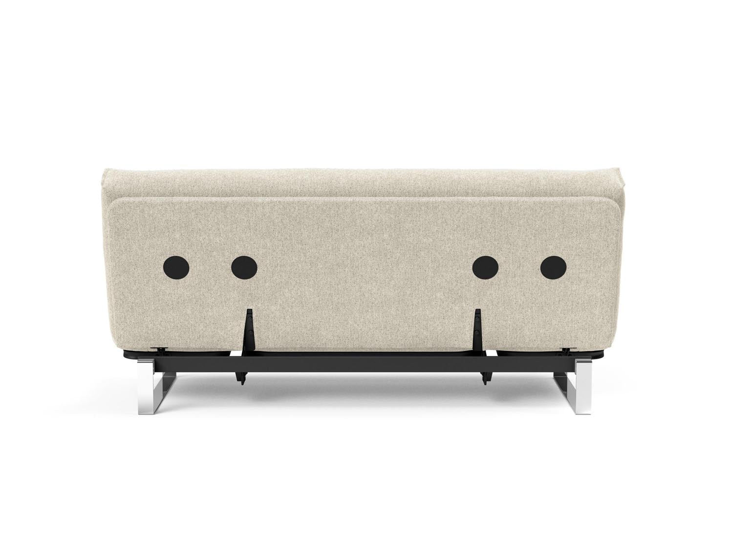 Erleben Sie das Minimum Bettsofa 140 Nordic Soft Spring von Innovation Living – eine perfekte Kombination aus modernem Stil und optimalem Schlafkomfort.