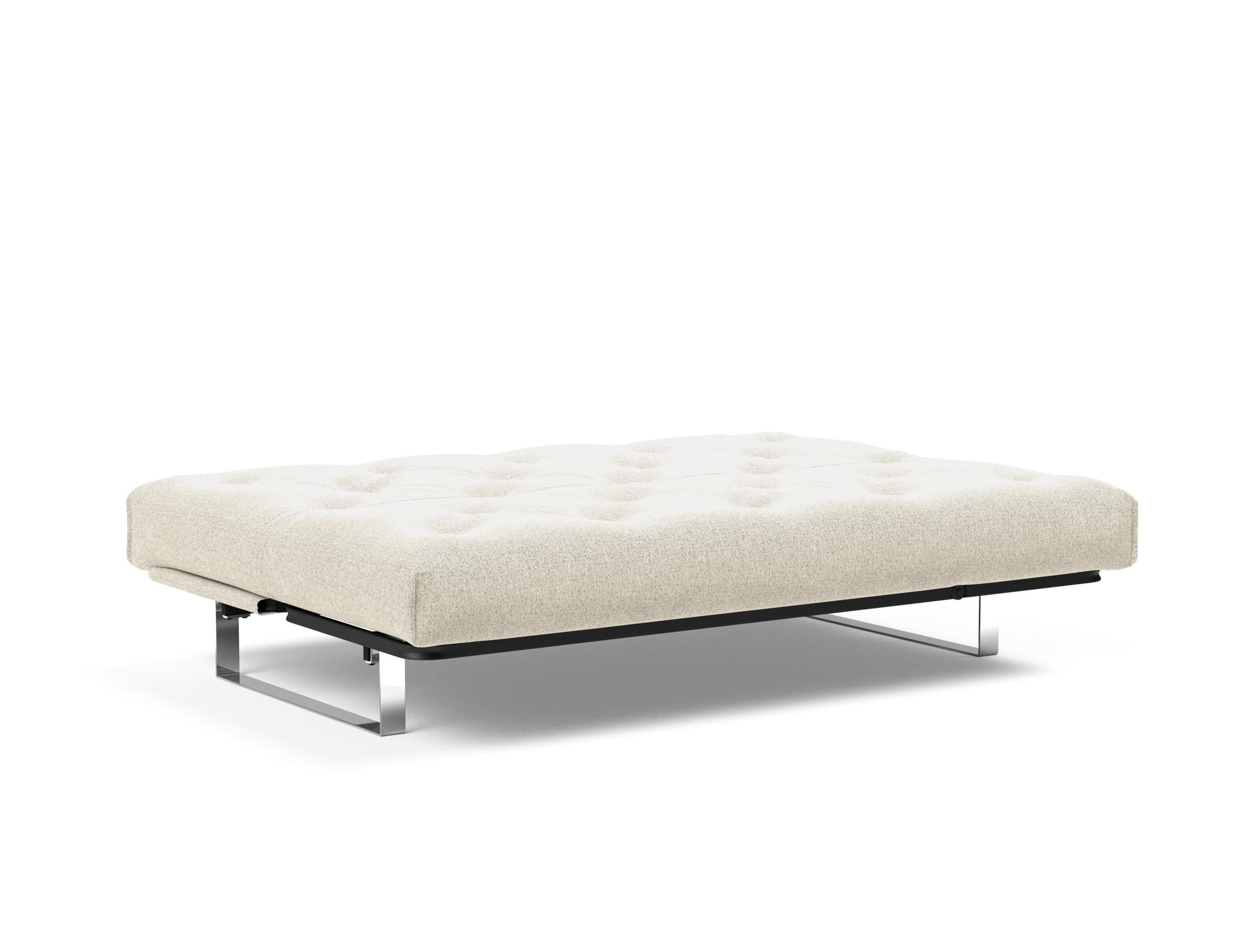 Erleben Sie das Minimum Bettsofa 140 Nordic Soft Spring von Innovation Living – eine perfekte Kombination aus modernem Stil und optimalem Schlafkomfort.