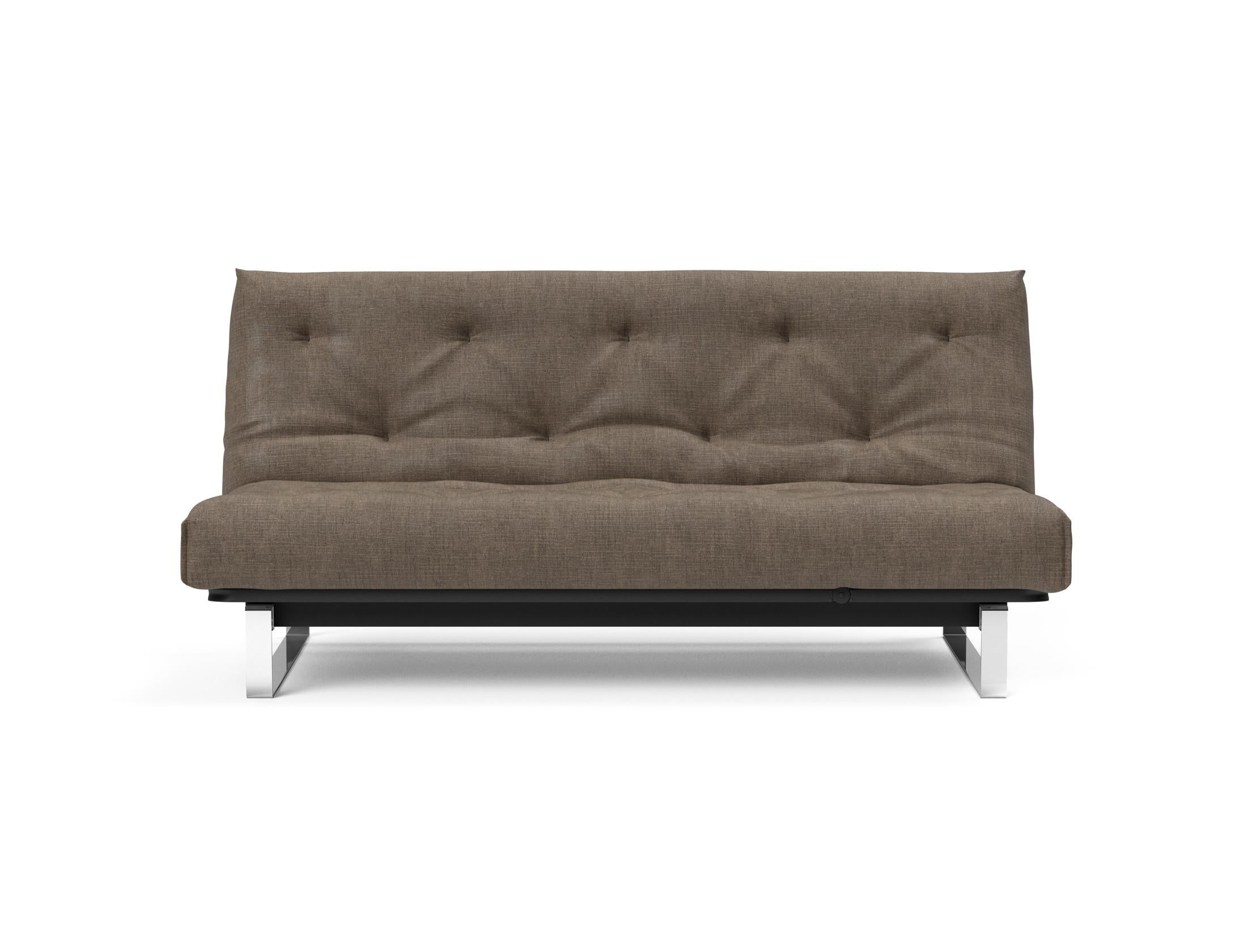 Erleben Sie das Minimum Bettsofa 140 Nordic Soft Spring von Innovation Living – eine perfekte Kombination aus modernem Stil und optimalem Schlafkomfort.