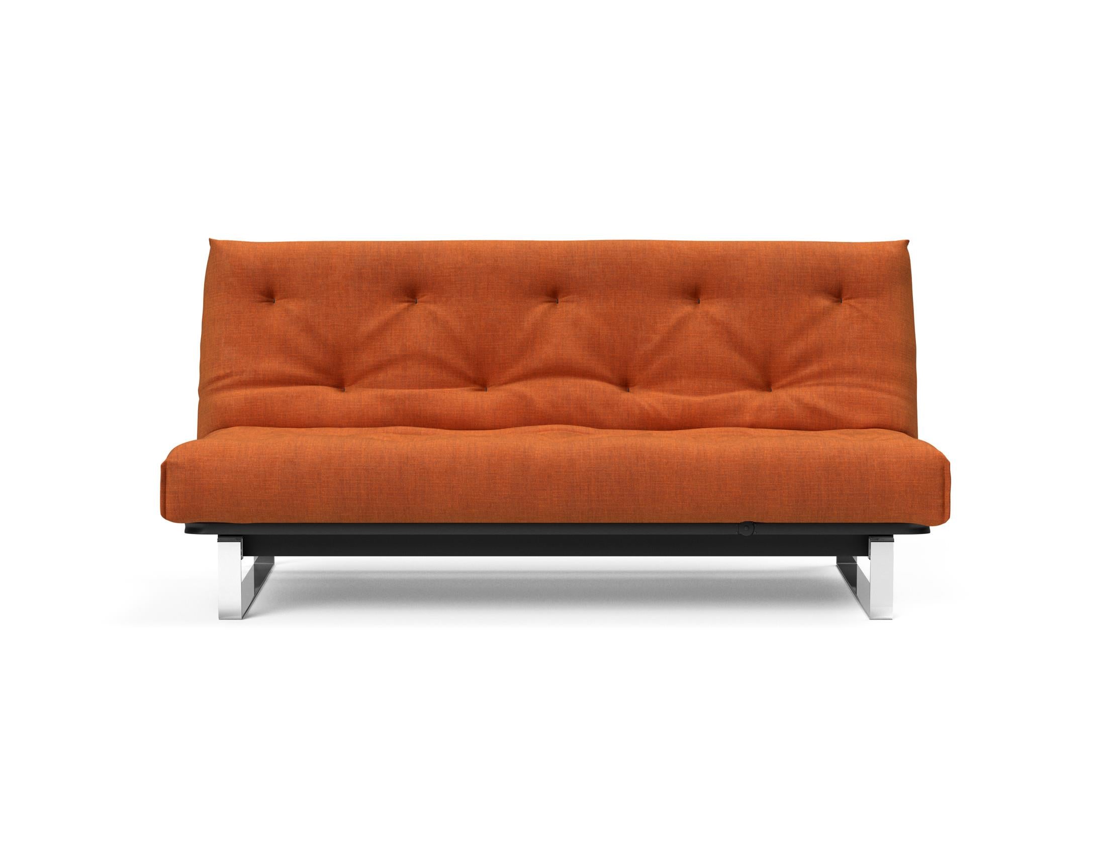 Erleben Sie das Minimum Bettsofa 140 Nordic Soft Spring von Innovation Living – eine perfekte Kombination aus modernem Stil und optimalem Schlafkomfort.
