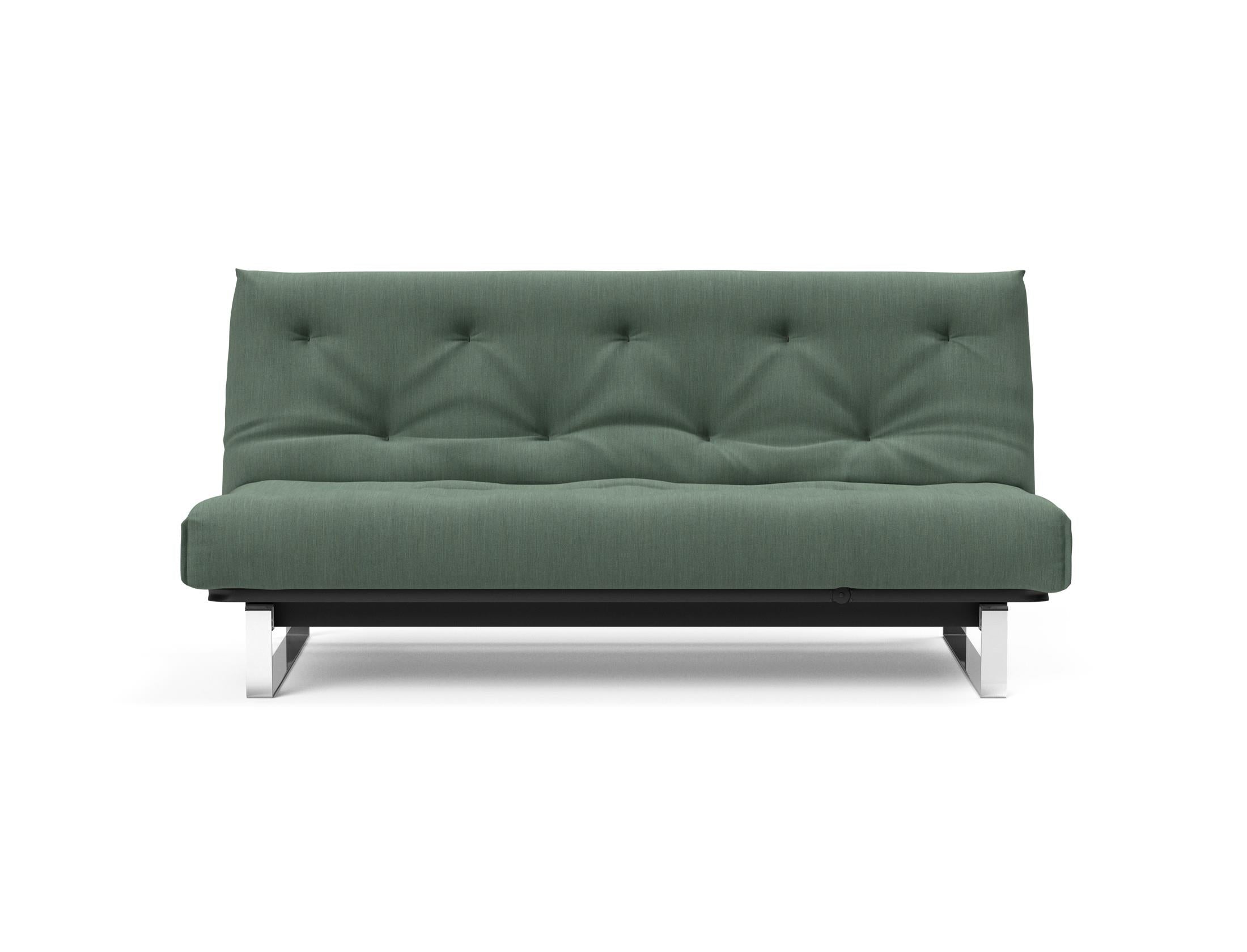 Erleben Sie das Minimum Bettsofa 140 Nordic Soft Spring von Innovation Living – eine perfekte Kombination aus modernem Stil und optimalem Schlafkomfort.