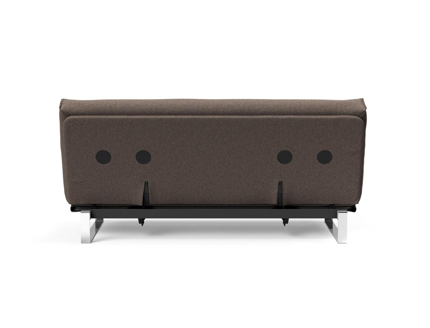 Erleben Sie das Minimum Bettsofa 140 Nordic von Innovation Living: elegantes Design, bequeme Soft Spring Matratze, ideal für kleine Räume.