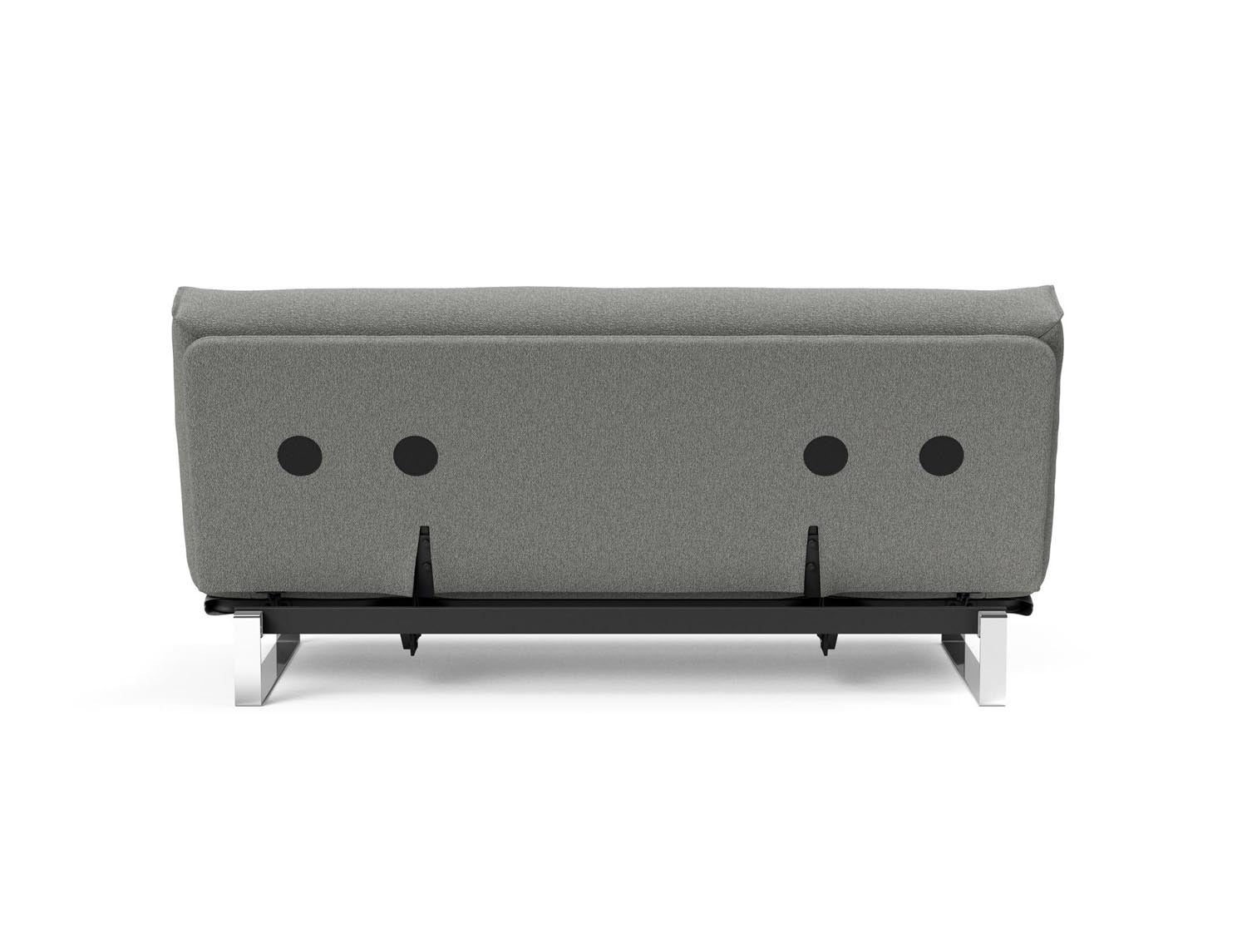 Entdecken Sie das Minimum Bettsofa 140 Nordic von Innovation Living: stilvolles Design, komfortable Soft Spring Matratze, perfekt für kompakte Wohnräume.