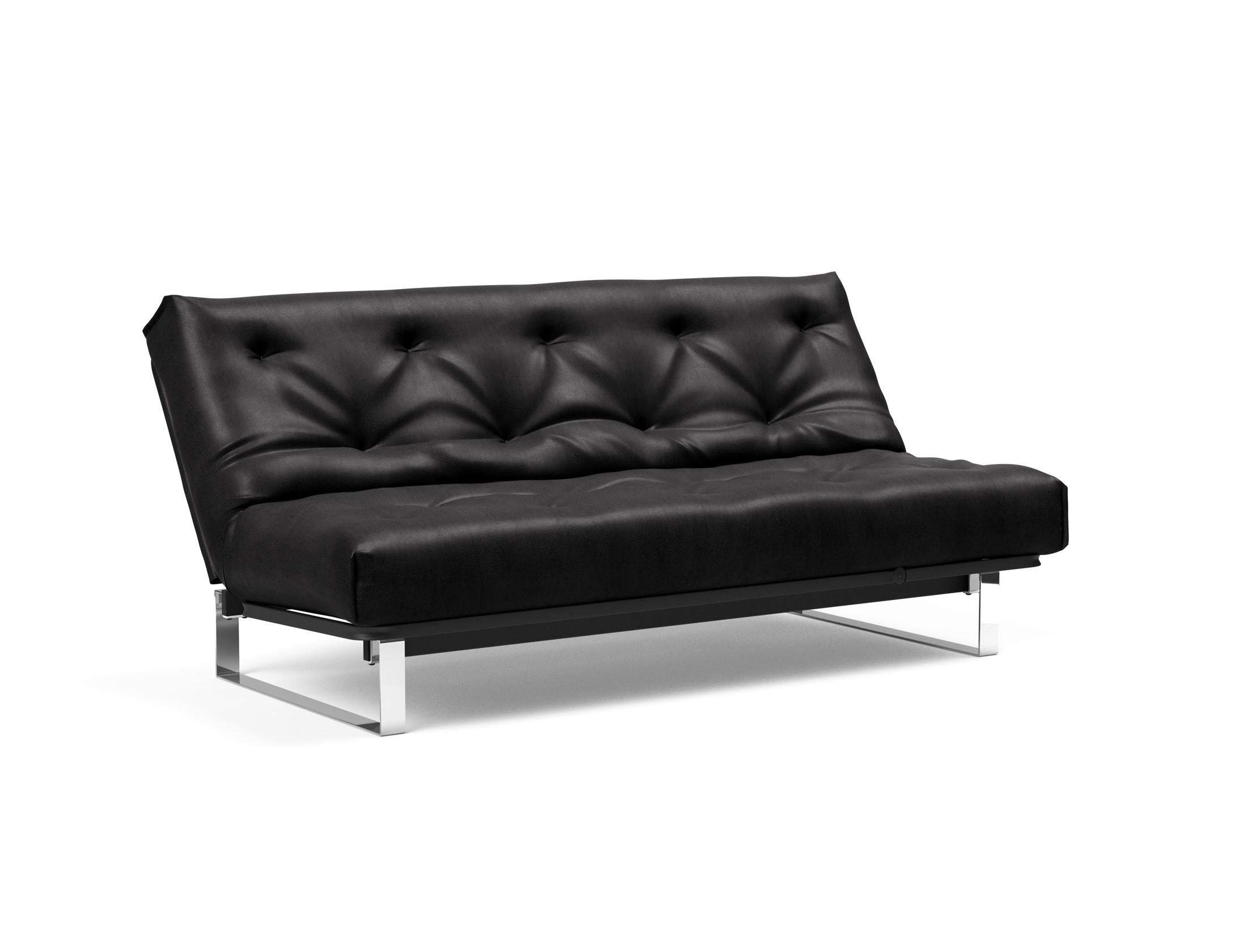 Erleben Sie das Minimum Bettsofa 140 Nordic Soft Spring von Innovation Living – eine perfekte Kombination aus modernem Stil und optimalem Schlafkomfort.
