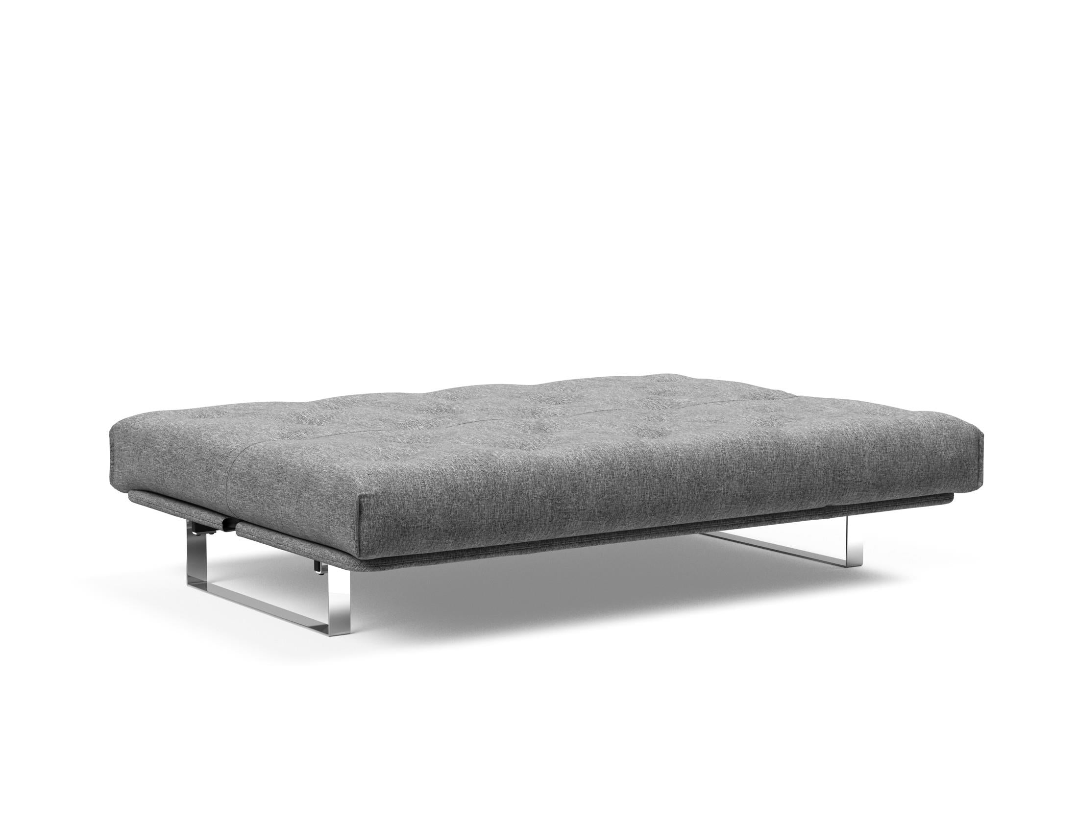 Erleben Sie das Minimum Bettsofa 140 Nordic von Innovation Living: elegantes Design, bequeme Soft Spring Matratze, ideal für kleine Räume.