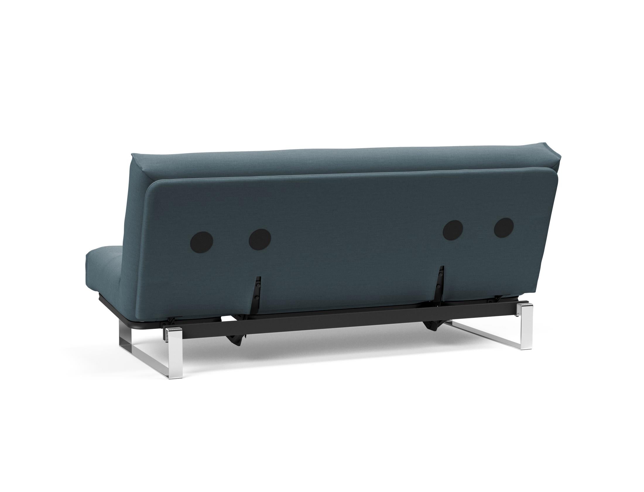 Entdecken Sie das Minimum Bettsofa 140 Nordic Soft Spring von Innovation Living – stilvolles Design trifft auf höchsten Schlafkomfort für Ihr Zuhause.