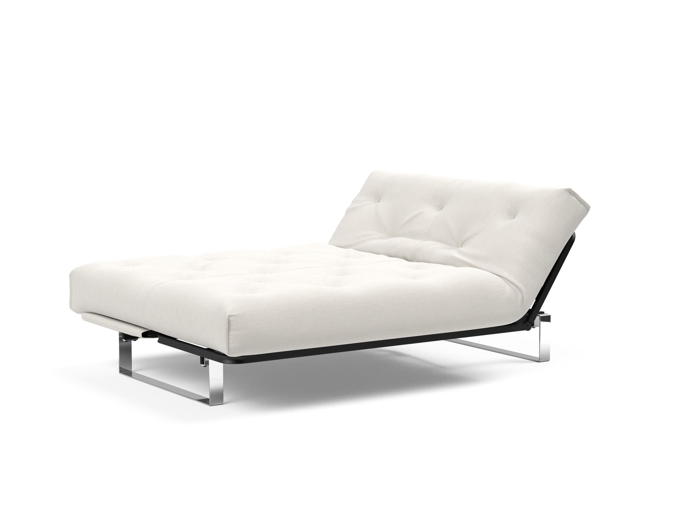 Entdecken Sie das Minimum Bettsofa 140 Nordic Soft Spring von Innovation Living – stilvolles Design trifft auf höchsten Schlafkomfort für Ihr Zuhause.