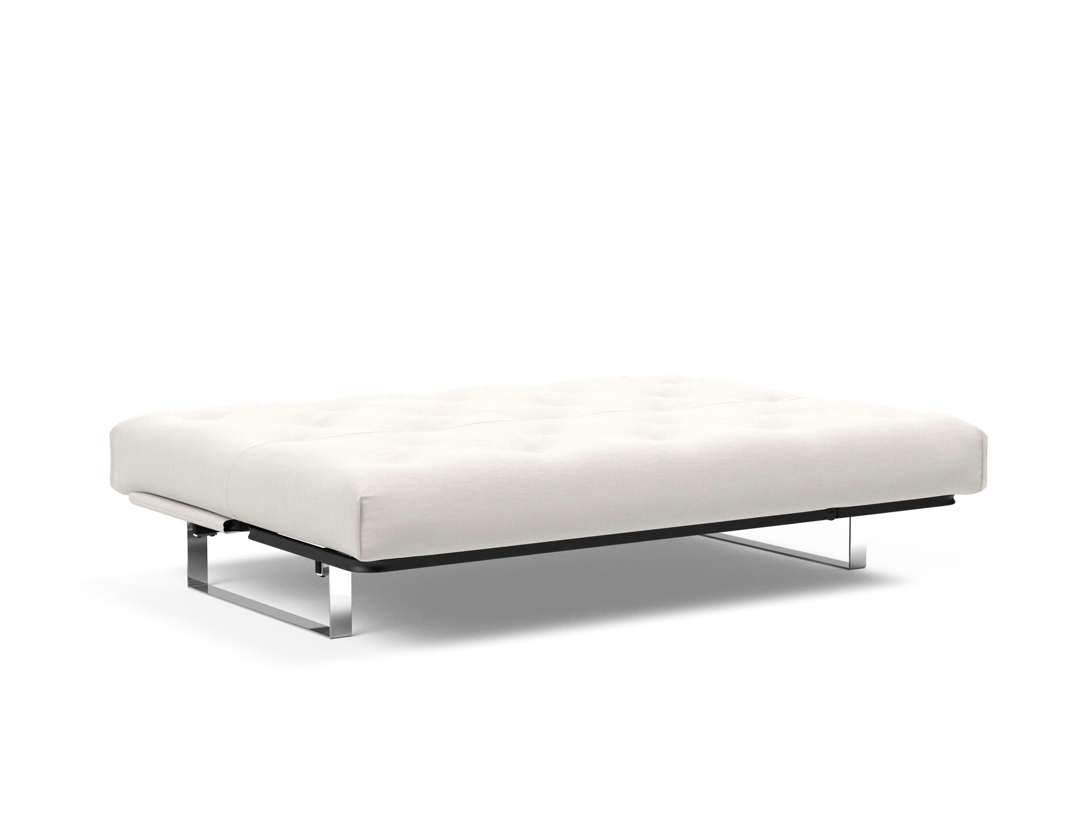 Erleben Sie das Minimum Bettsofa 140 Nordic Soft Spring von Innovation Living – eine perfekte Kombination aus modernem Stil und optimalem Schlafkomfort.