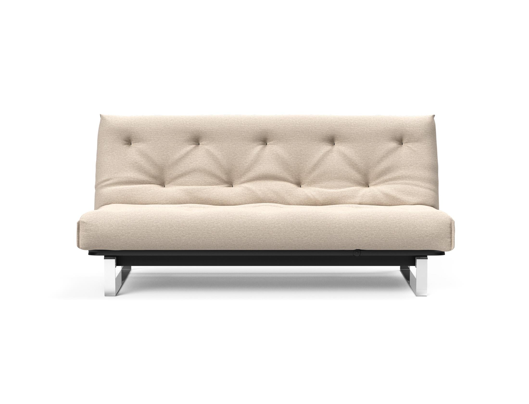 Entdecken Sie das Minimum Bettsofa 140 Nordic Soft Spring von Innovation Living – stilvolles Design trifft auf höchsten Schlafkomfort für Ihr Zuhause.