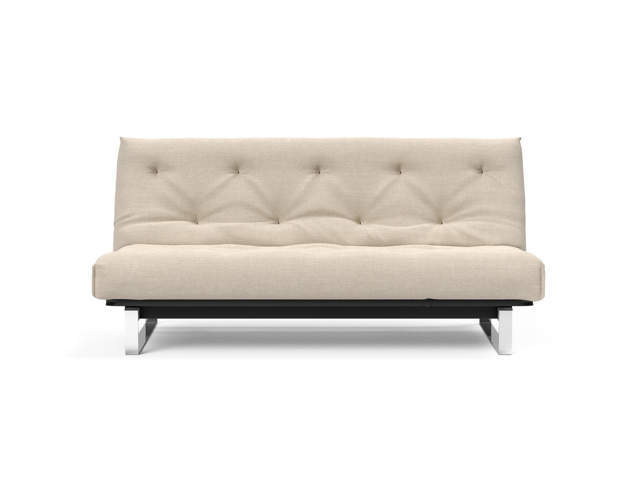 Entdecken Sie das Minimum Bettsofa 140 Nordic Soft Spring von Innovation Living – stilvolles Design trifft auf höchsten Schlafkomfort für Ihr Zuhause.