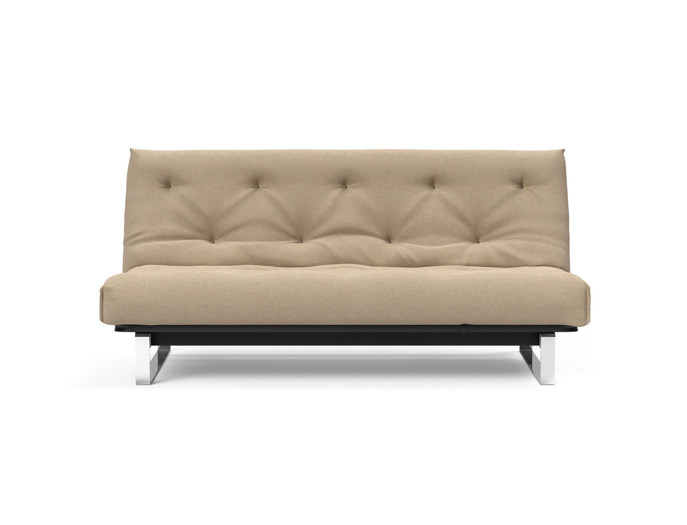 Entdecken Sie das Minimum Bettsofa 140 Nordic Soft Spring von Innovation Living – stilvolles Design trifft auf höchsten Schlafkomfort für Ihr Zuhause.