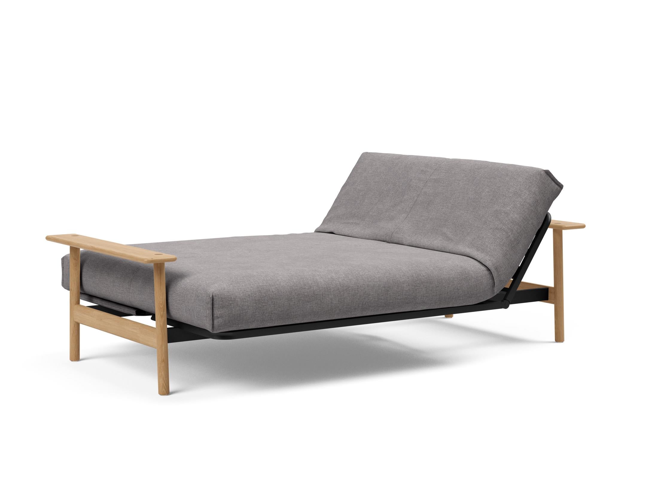Entdecken Sie das Balder Bettsofa 140 Nordic Cover Soft Spring von Innovation Living – stilvolles Design trifft auf höchsten Schlafkomfort für Ihr Zuhause.