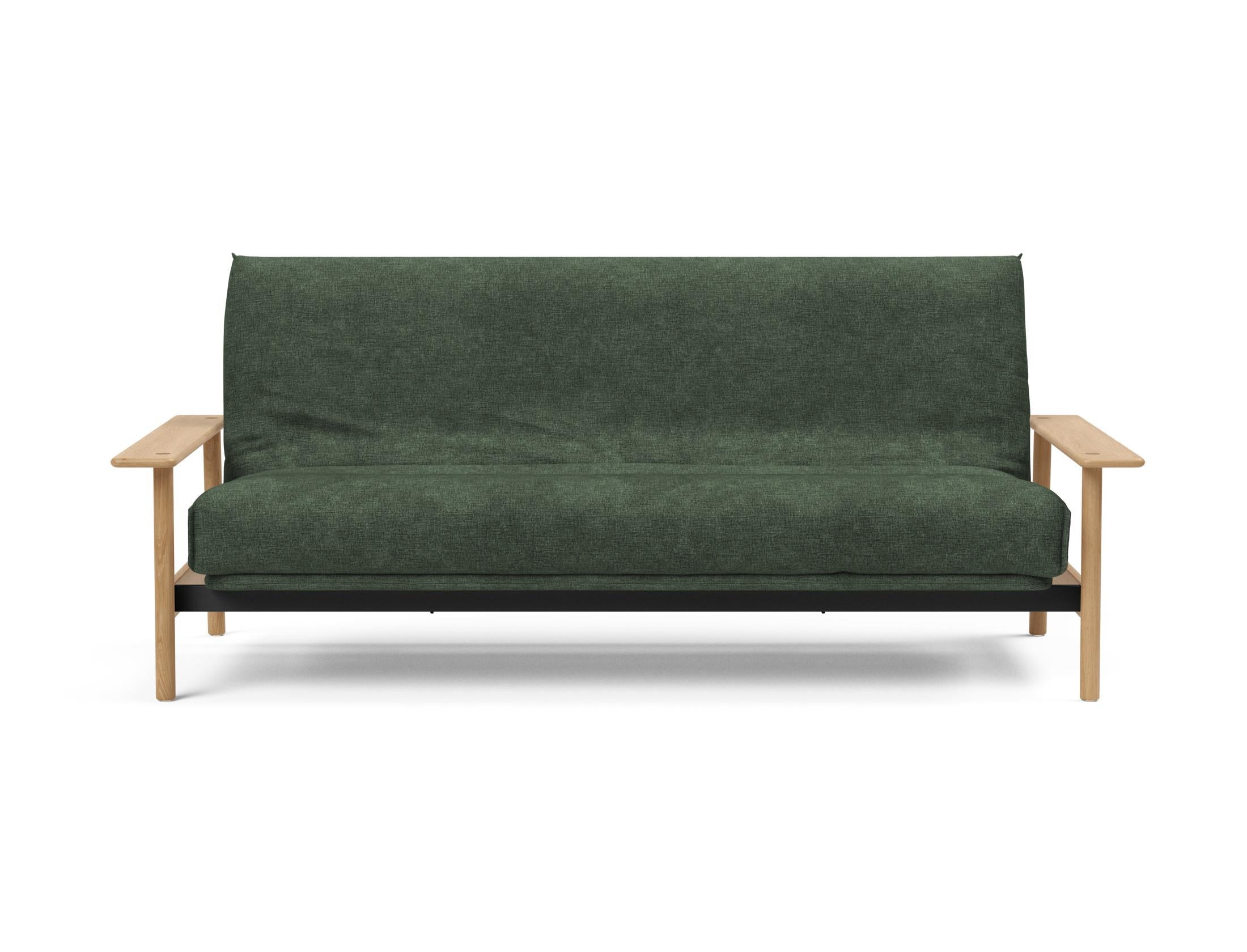 Entdecken Sie das Balder Bettsofa 140 Nordic Cover: stilvolles Design, hochwertige Soft Spring Matratze, ideal für vielseitige Wohnräume.