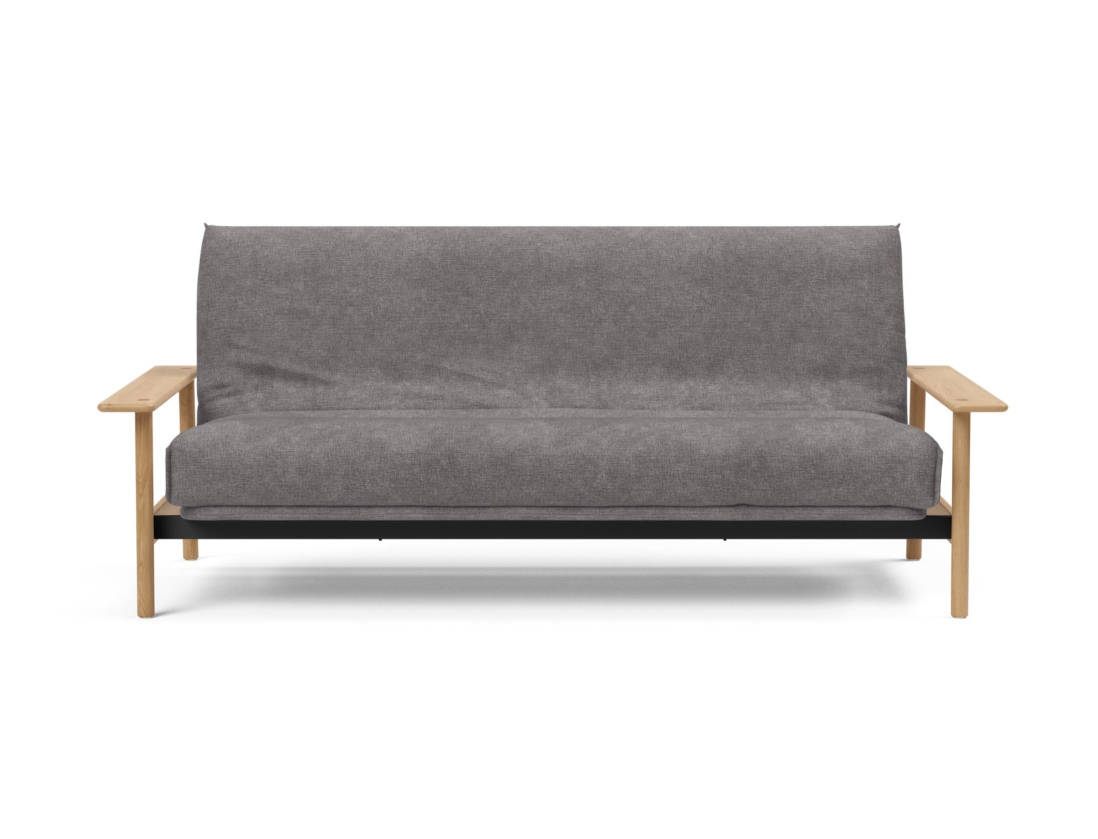 Entdecken Sie das Balder Bettsofa 140 Nordic Cover: stilvolles Design, hochwertige Soft Spring Matratze, ideal für vielseitige Wohnräume.