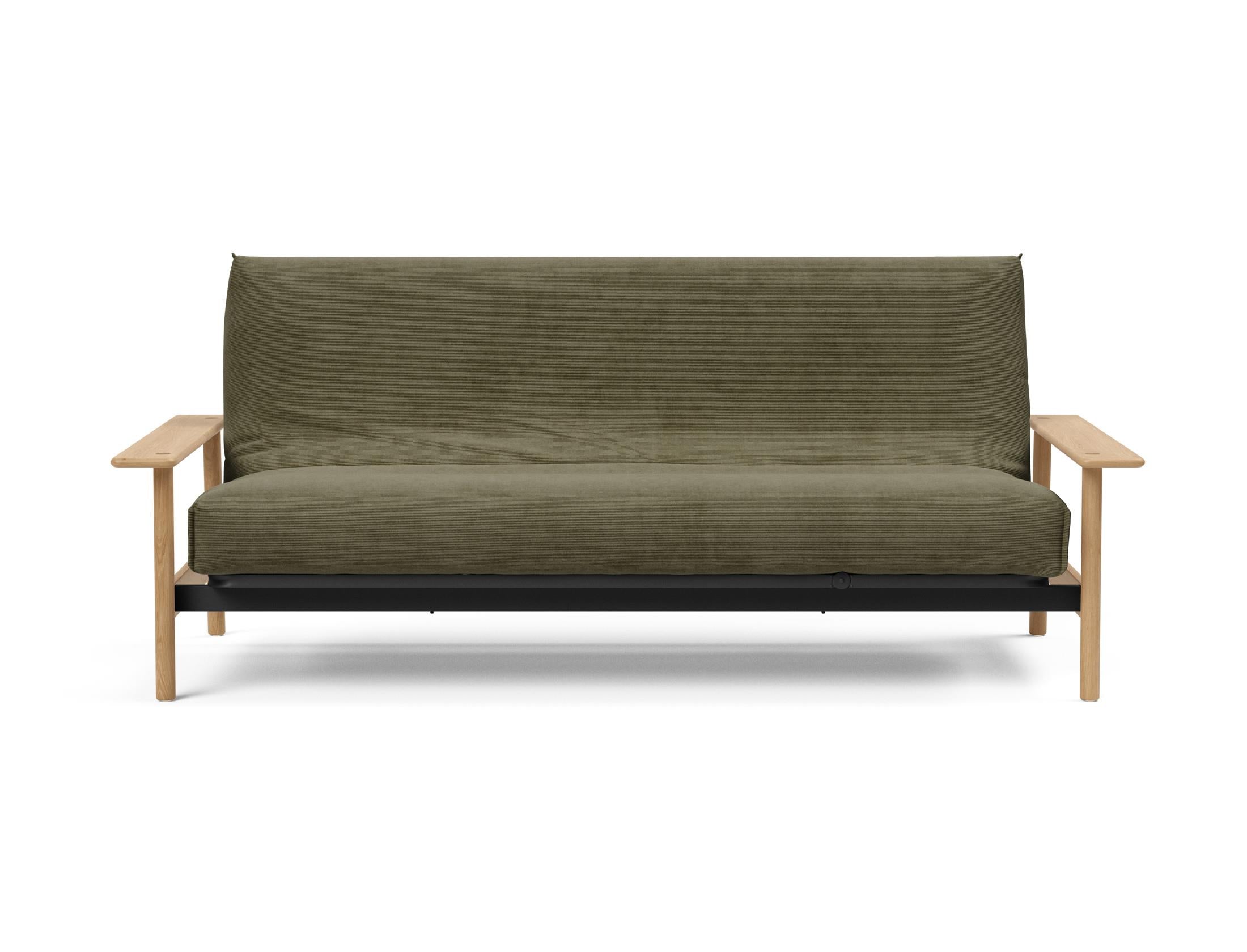 Entdecken Sie das Balder Bettsofa 140 Nordic Cover Soft Spring von Innovation Living – stilvolles Design trifft auf höchsten Schlafkomfort für Ihr Zuhause.