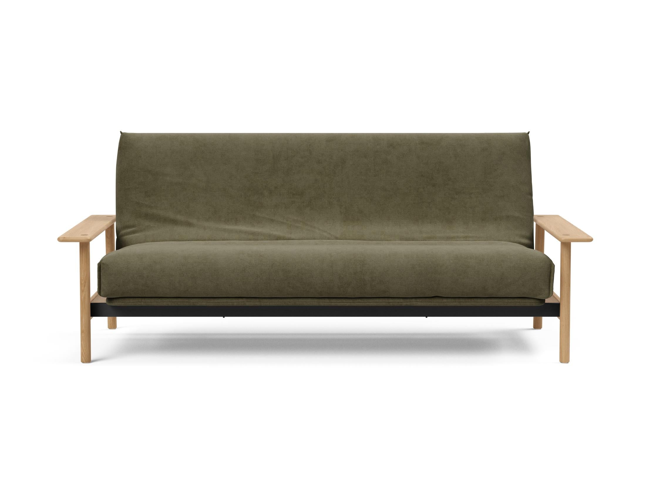 Entdecken Sie das Balder Bettsofa 140 Nordic Cover: stilvolles Design, hochwertige Soft Spring Matratze, ideal für vielseitige Wohnräume.