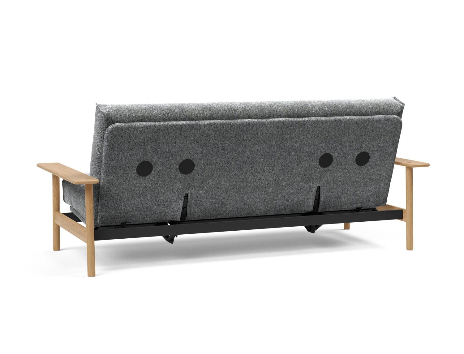 Entdecken Sie das Balder Bettsofa 140 Nordic Cover: stilvolles Design, hochwertige Soft Spring Matratze, ideal für vielseitige Wohnräume.