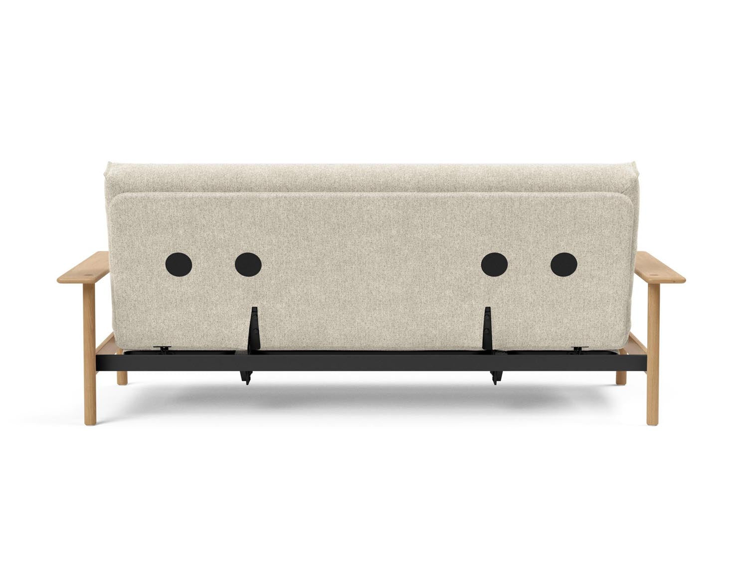 Erleben Sie das Balder Bettsofa 140 Nordic Cover: modernes Design, bequeme Soft Spring Matratze, perfekt für flexible Wohnlösungen.