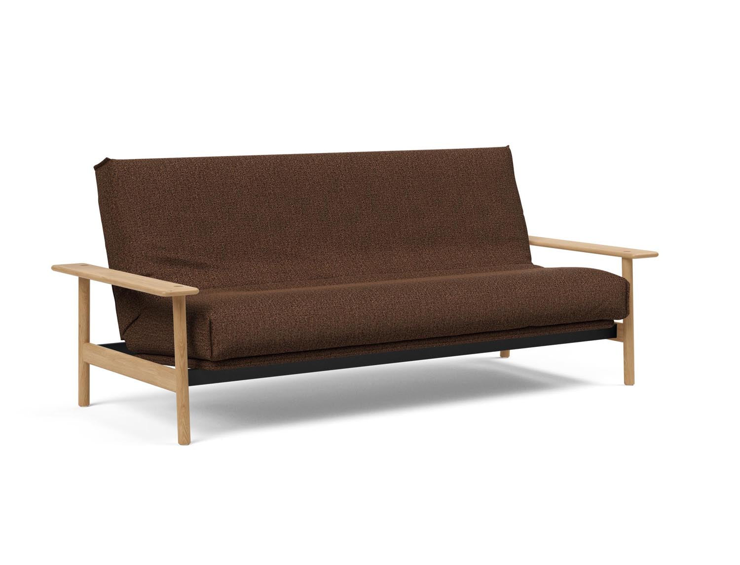 Erleben Sie das Balder Bettsofa 140 Nordic Cover: modernes Design, bequeme Soft Spring Matratze, perfekt für flexible Wohnlösungen.