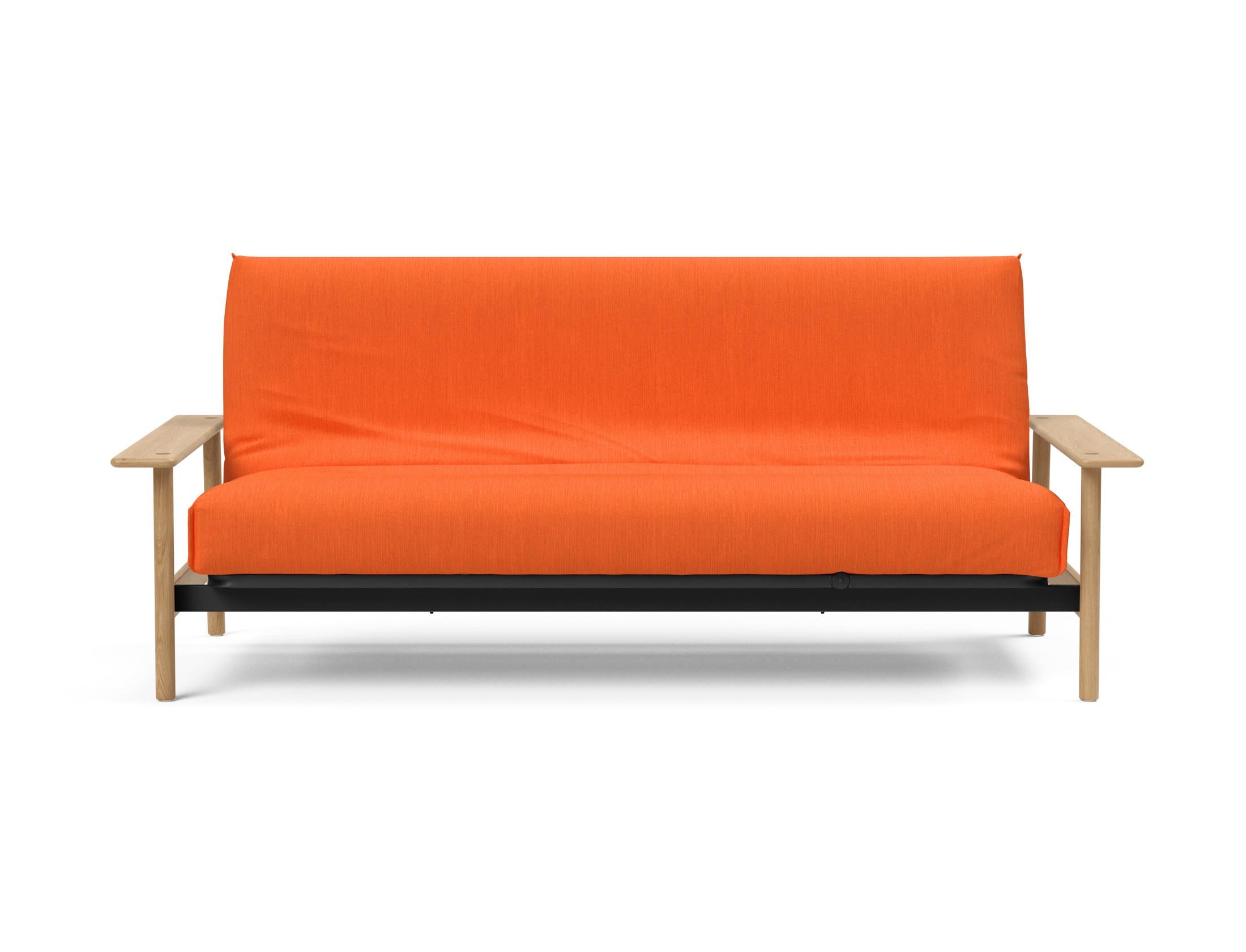 Erleben Sie das Balder Bettsofa 140 Nordic Cover Soft Spring von Innovation Living – eine perfekte Kombination aus modernem Stil und optimalem Schlafkomfort.