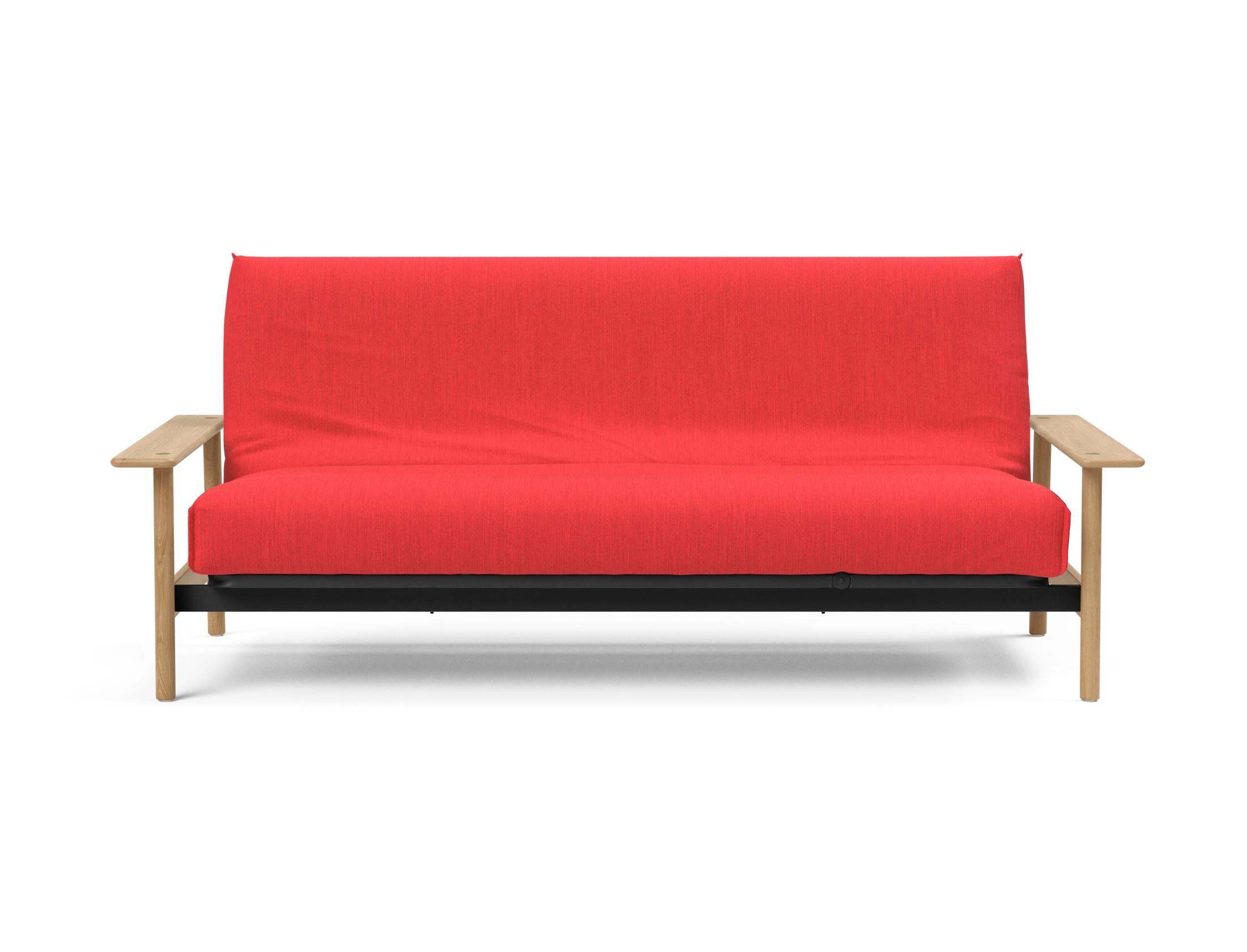 Entdecken Sie das Balder Bettsofa 140 Nordic Cover Soft Spring von Innovation Living – stilvolles Design trifft auf höchsten Schlafkomfort für Ihr Zuhause.