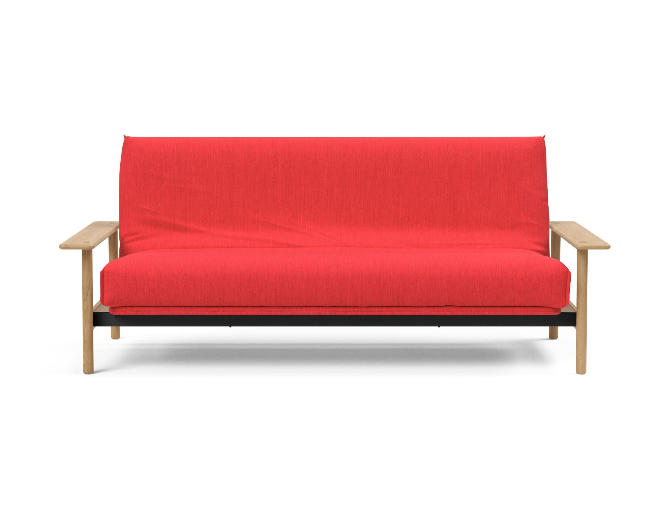 Entdecken Sie das Balder Bettsofa 140 Nordic Cover: stilvolles Design, hochwertige Soft Spring Matratze, ideal für vielseitige Wohnräume.