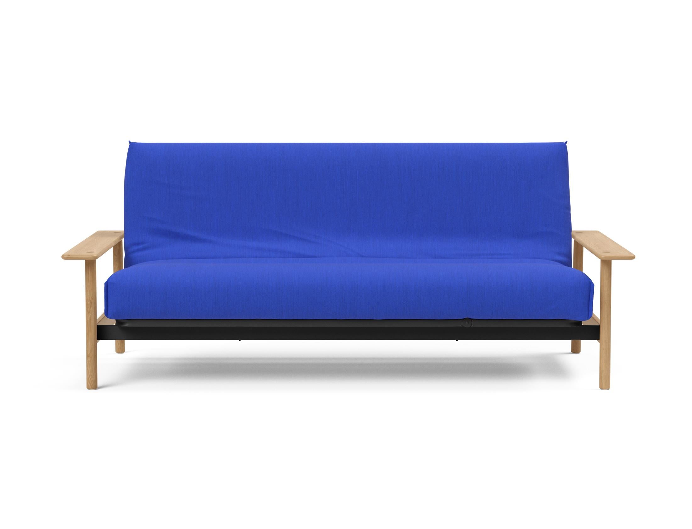 Erleben Sie das Balder Bettsofa 140 Nordic Cover Soft Spring von Innovation Living – eine perfekte Kombination aus modernem Stil und optimalem Schlafkomfort.