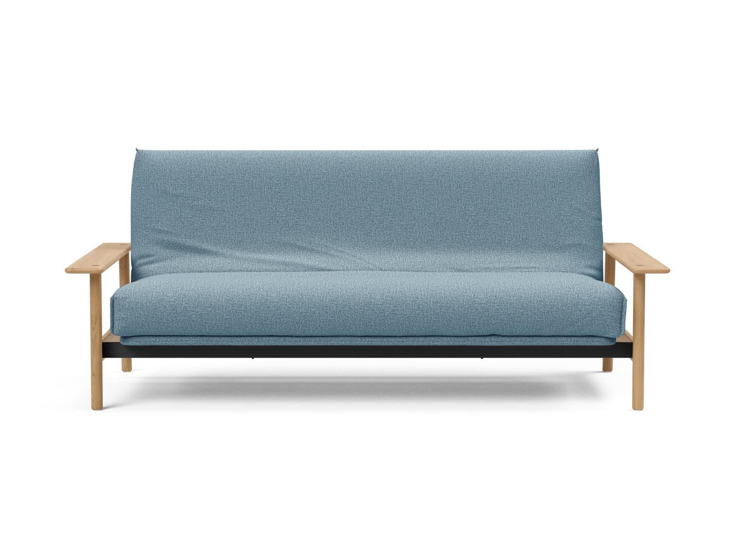 Erleben Sie das Balder Bettsofa 140 Nordic Cover: modernes Design, bequeme Soft Spring Matratze, perfekt für flexible Wohnlösungen.