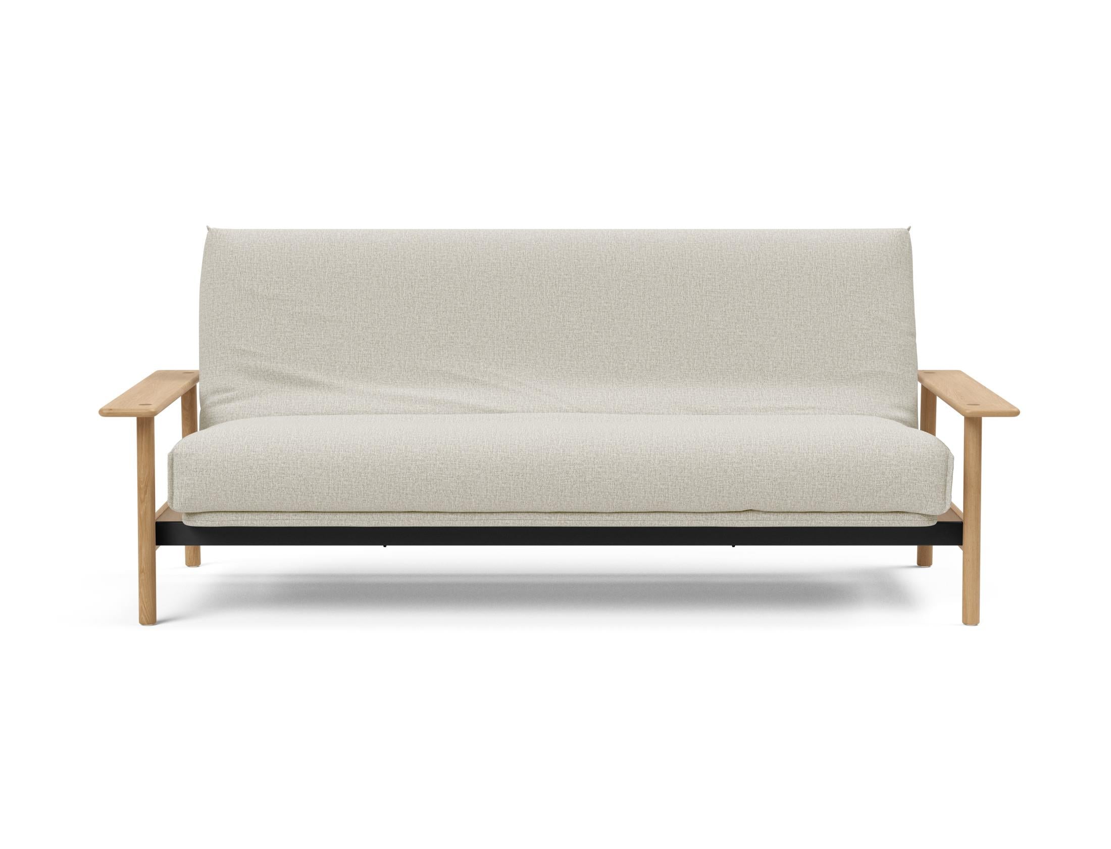 Entdecken Sie das Balder Bettsofa 140 Nordic Cover: stilvolles Design, hochwertige Soft Spring Matratze, ideal für vielseitige Wohnräume.