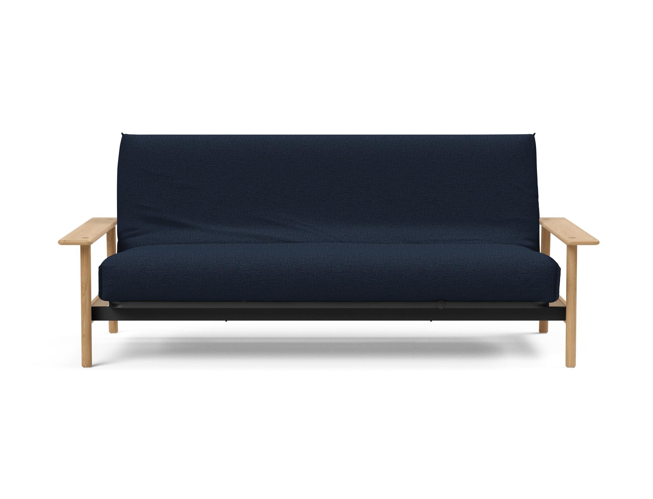 Erleben Sie das Balder Bettsofa 140 Nordic Cover Soft Spring von Innovation Living – eine perfekte Kombination aus modernem Stil und optimalem Schlafkomfort.