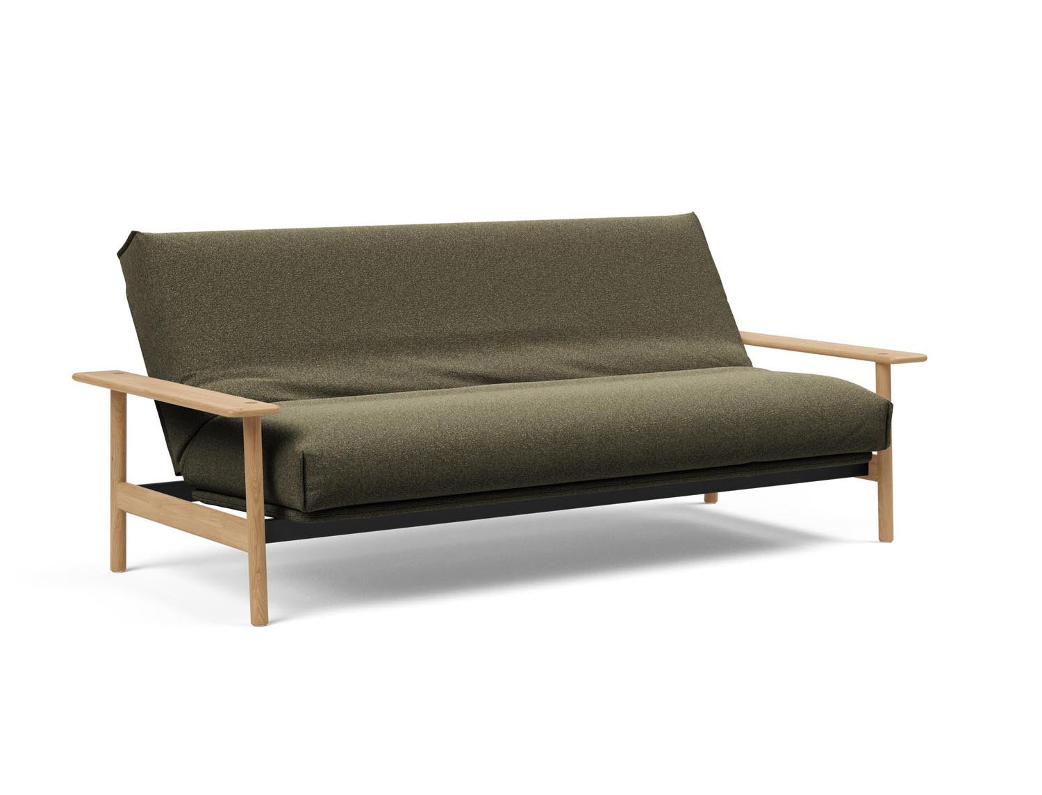 Erleben Sie das Balder Bettsofa 140 Nordic Cover Soft Spring von Innovation Living – eine perfekte Kombination aus modernem Stil und optimalem Schlafkomfort.