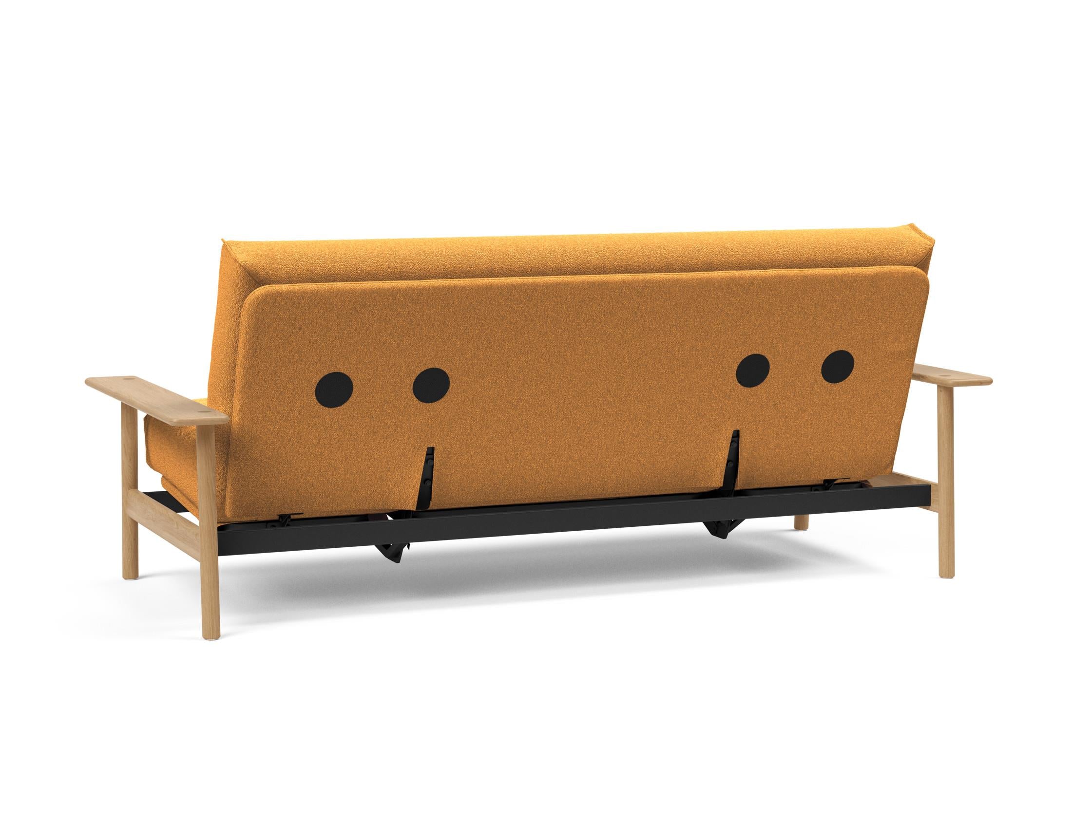 Entdecken Sie das Balder Bettsofa 140 Nordic Cover Soft Spring von Innovation Living – stilvolles Design trifft auf höchsten Schlafkomfort für Ihr Zuhause.